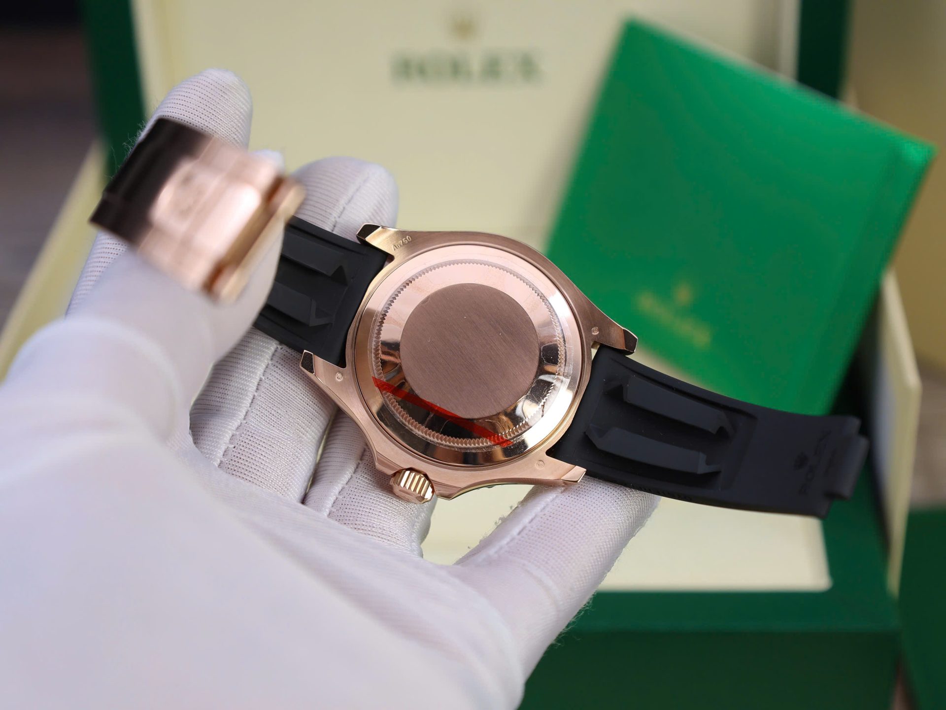 Rolex Yacht-Master Custom Gold Wrapped With Moissanite Baguette Diamond Hong Kong 40mm - Elite Watch Atelier