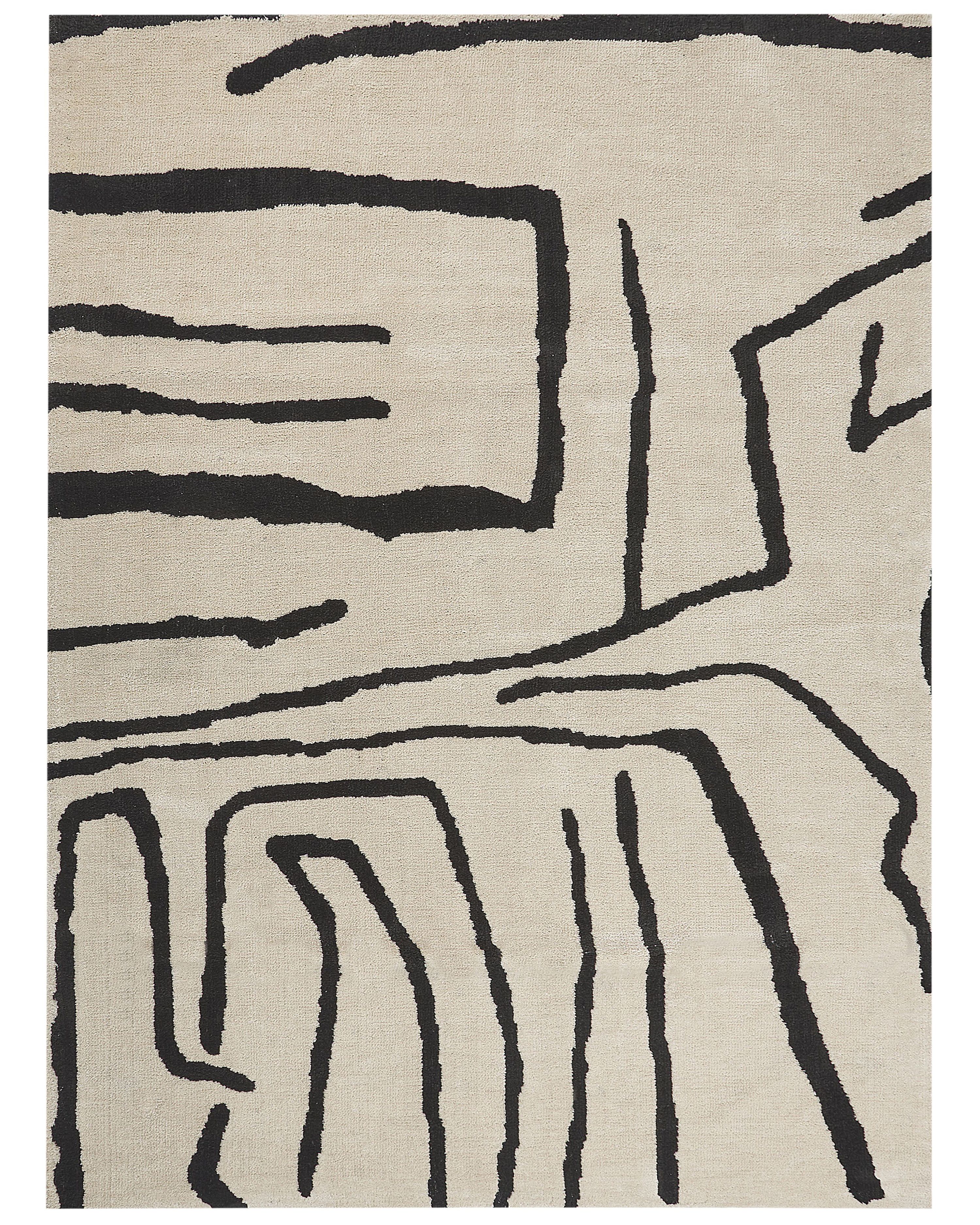 Rug KOLPUR Light Beige 300 x 400 cm