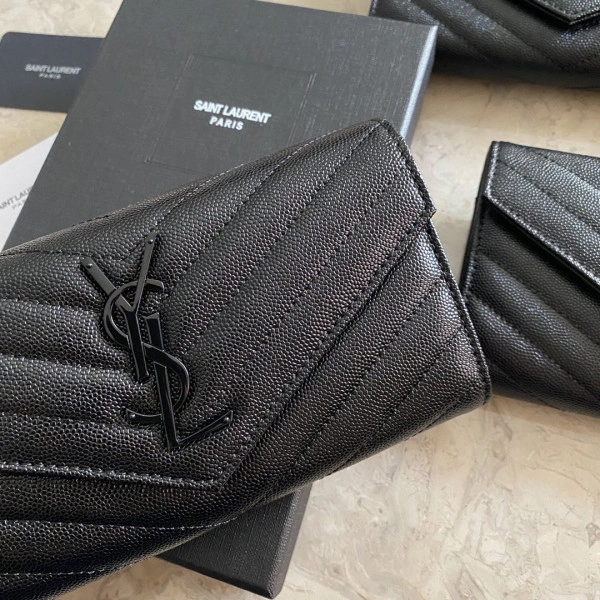 YSL MONOGRAM LARGE FLAP WALLET - Tidelocker Bags Ru1:1High-quality replica
