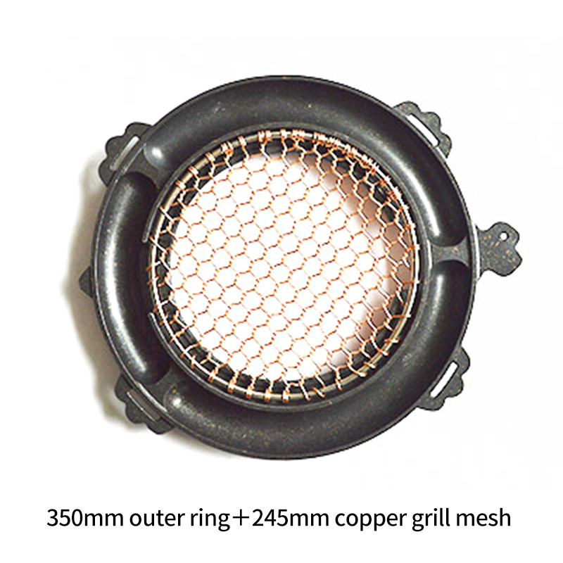 Hot Sale Aluminum Roasting Egg Cake Cheese Grill Pan for BBQ Restaurant
