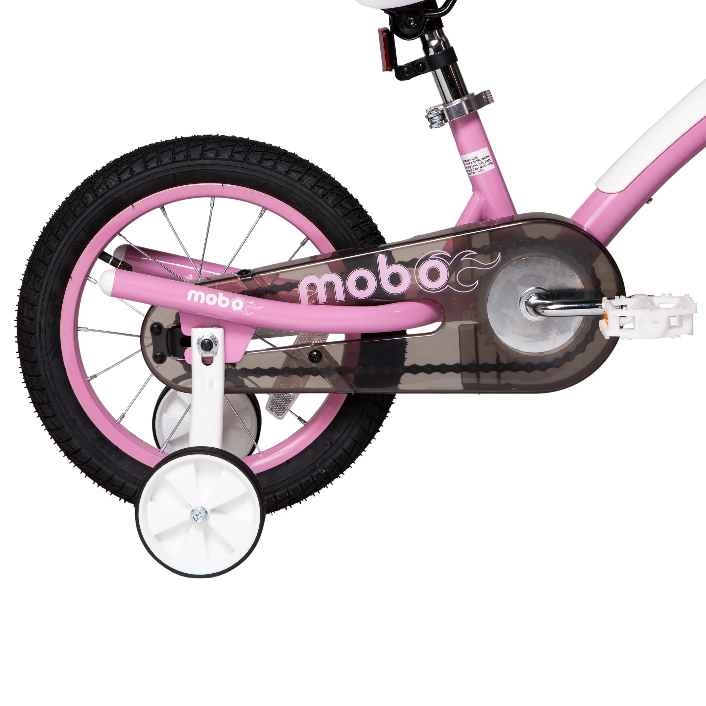 Mobo First Boy's 14" Kids Bike, Ages 3-5 Years Old, Red - Image 48