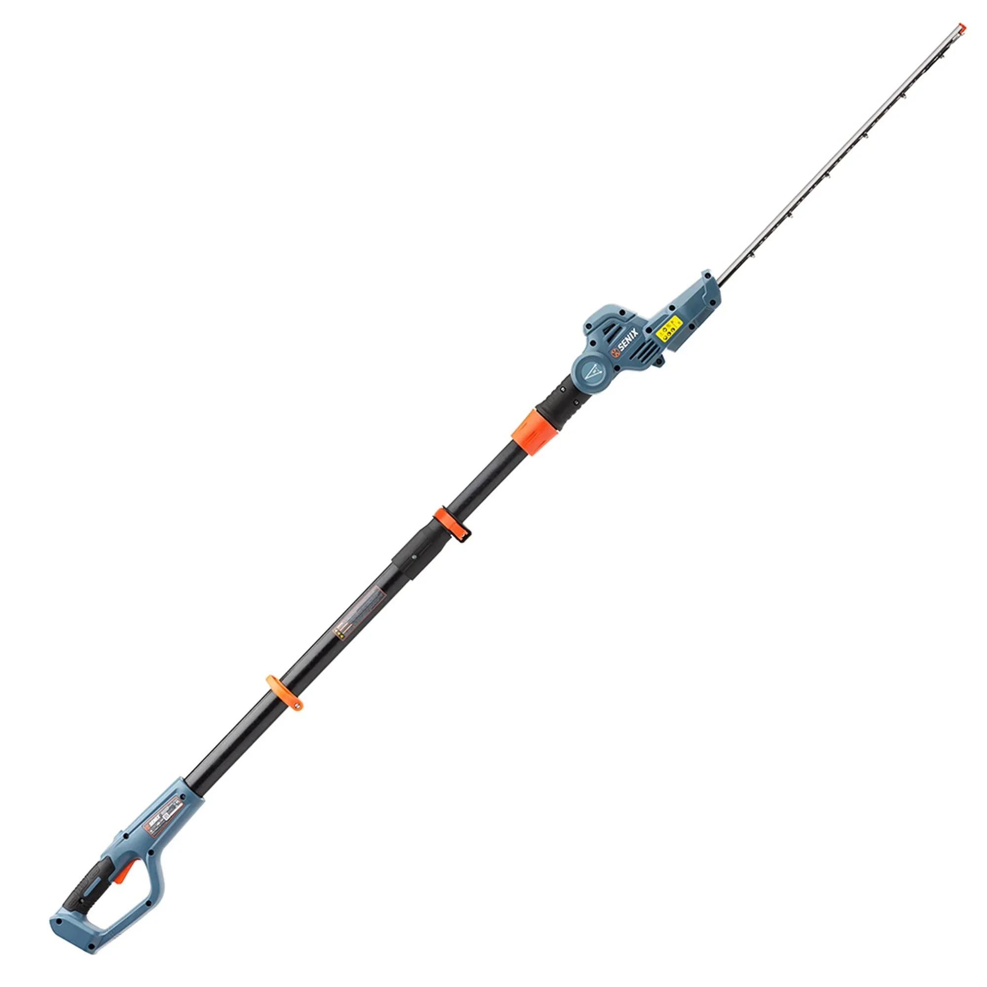 SENIX Cordless Pole Hedge Trimmer, 20 Volt Max, 18-Inch Cutting, 21-Inch Blade - HTPX2-M - Image 17 SENIX Cordless Pole Hedge Trimmer, 20 Volt Max, 18-Inch Cutting, 21-Inch Blade - HTPX2-M - Image 17