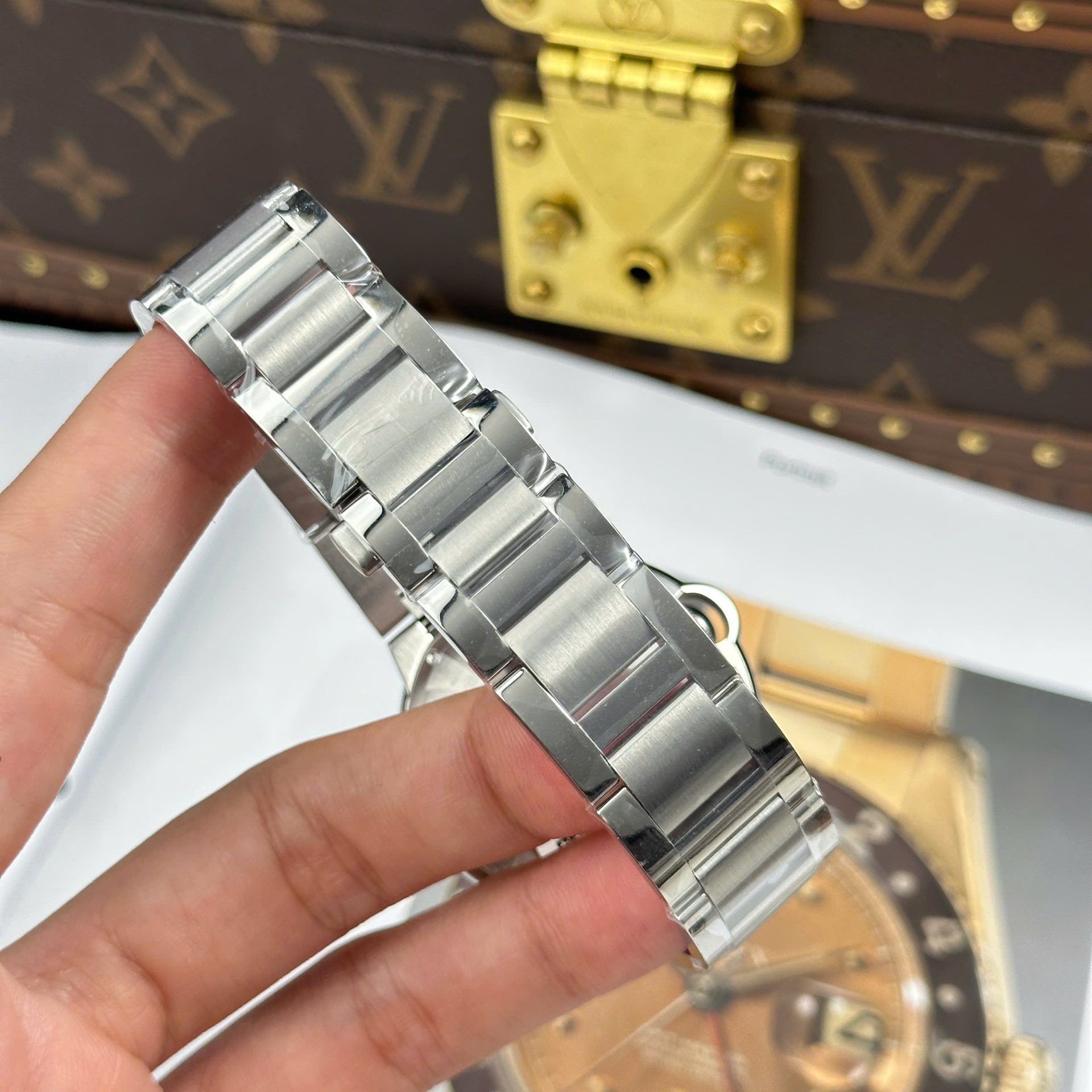 Cartier Ballon Bleu Replica Watches Blue Dial Automatic Movement AF Factory 40mm - Top club