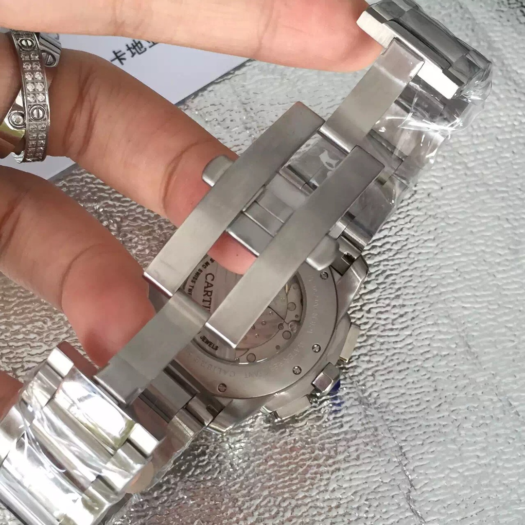 Cartier Calibre Chronograph Men's Watch(1:1 replica) - Top club