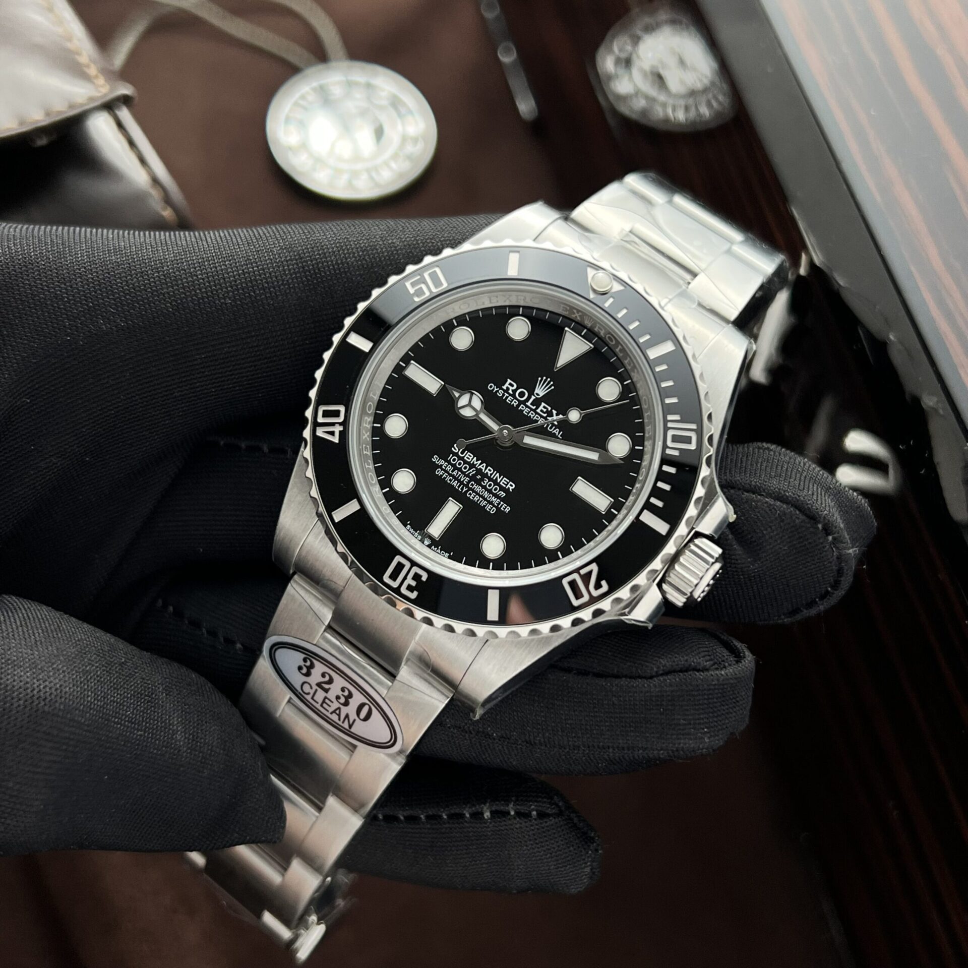 Rolex Submariner 124060LN Replica Watch Black Dial Clean Factory 41mm - Elite Watch Atelier