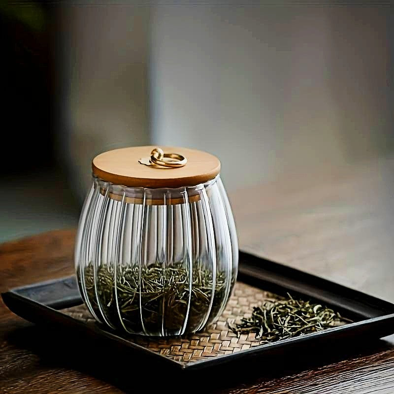 PureGlass – Elegante Keuken Opbergpot met Luchtdicht Deksel voor een Stijlvolle Keuken