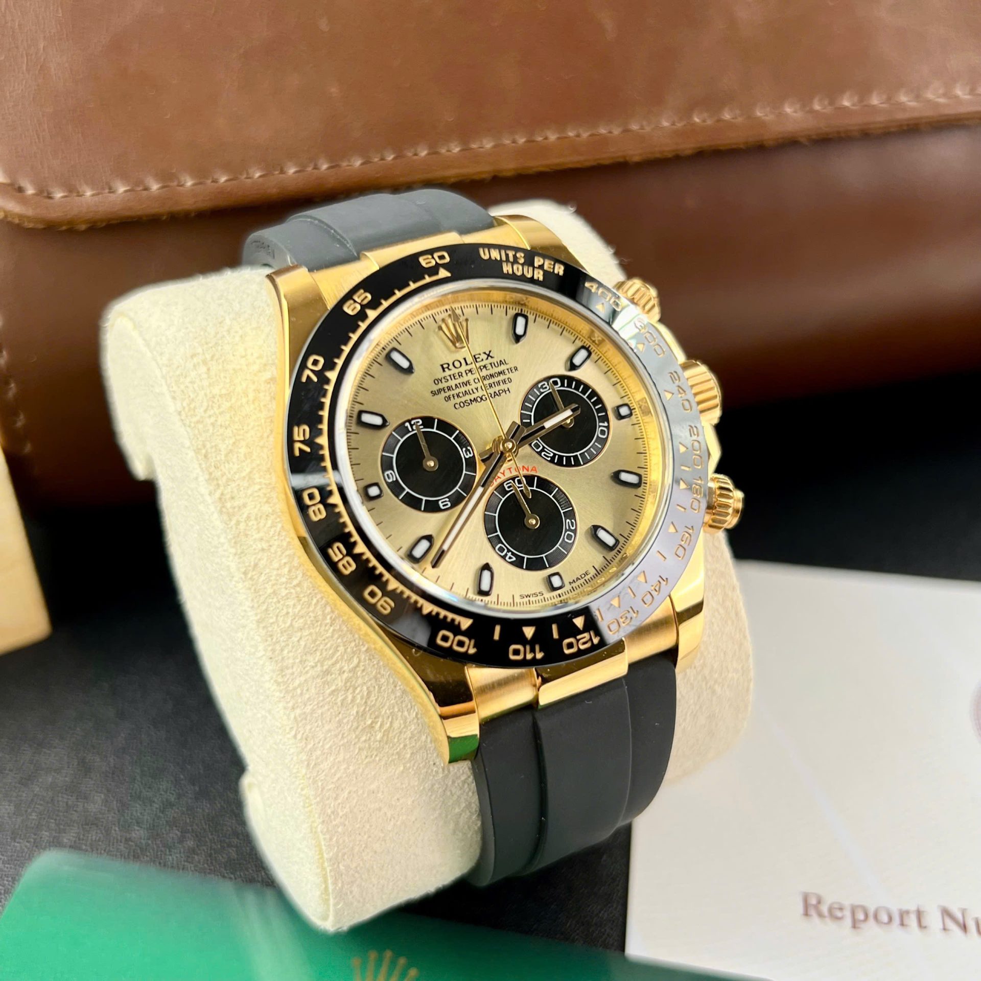 Rolex Daytona Best Replica Watch Gold Wrapped Custom 40mm - Top club