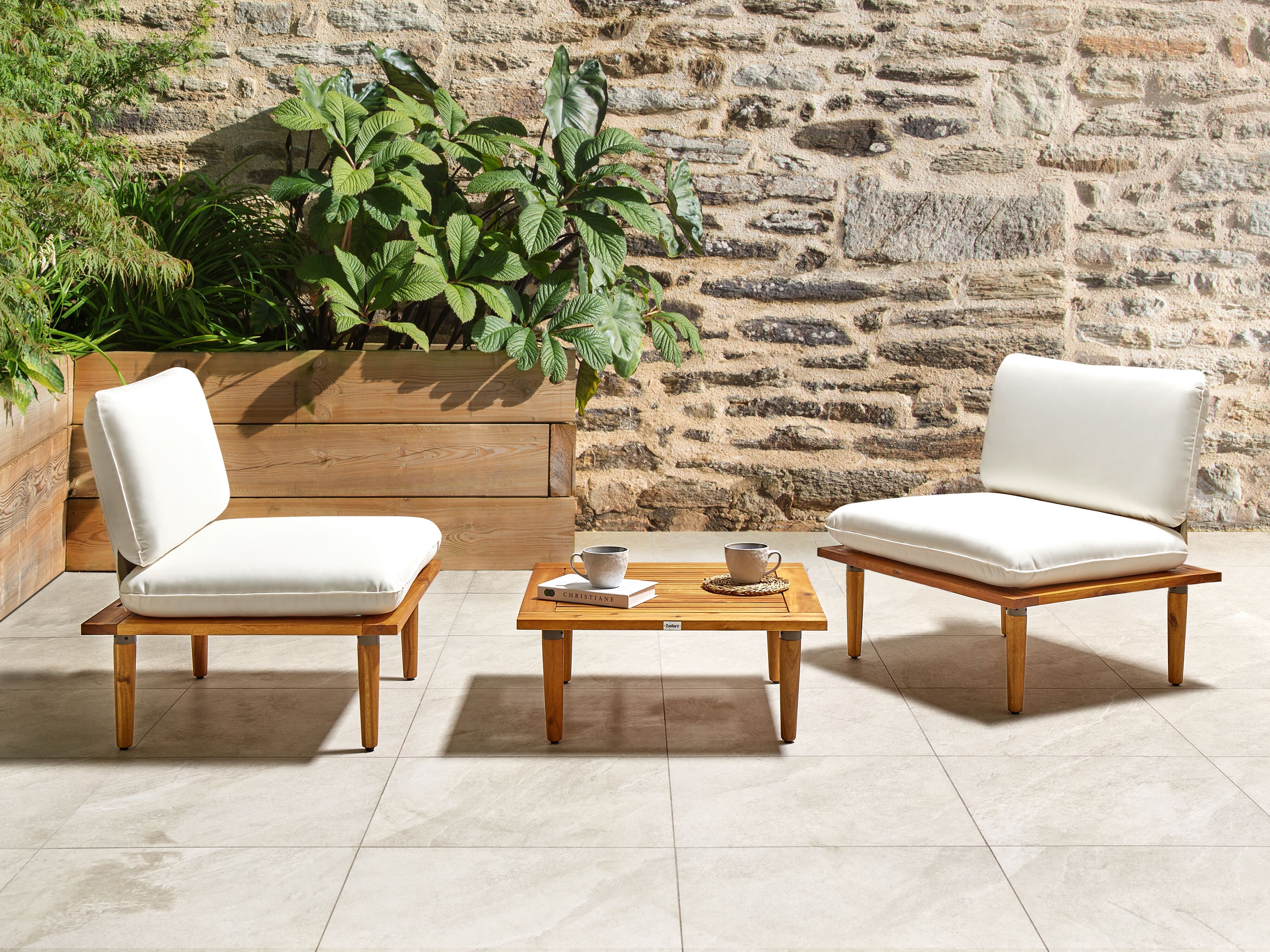Outdoor Cushion Cover Set FRASCATI Off-White