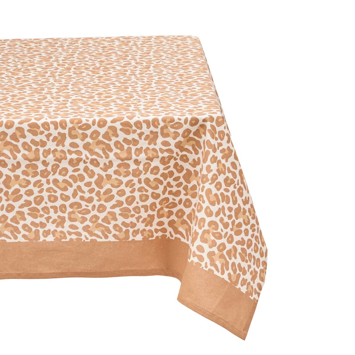 "Leopadi" Tablecloth Beige Linen, 250 x 150 cm