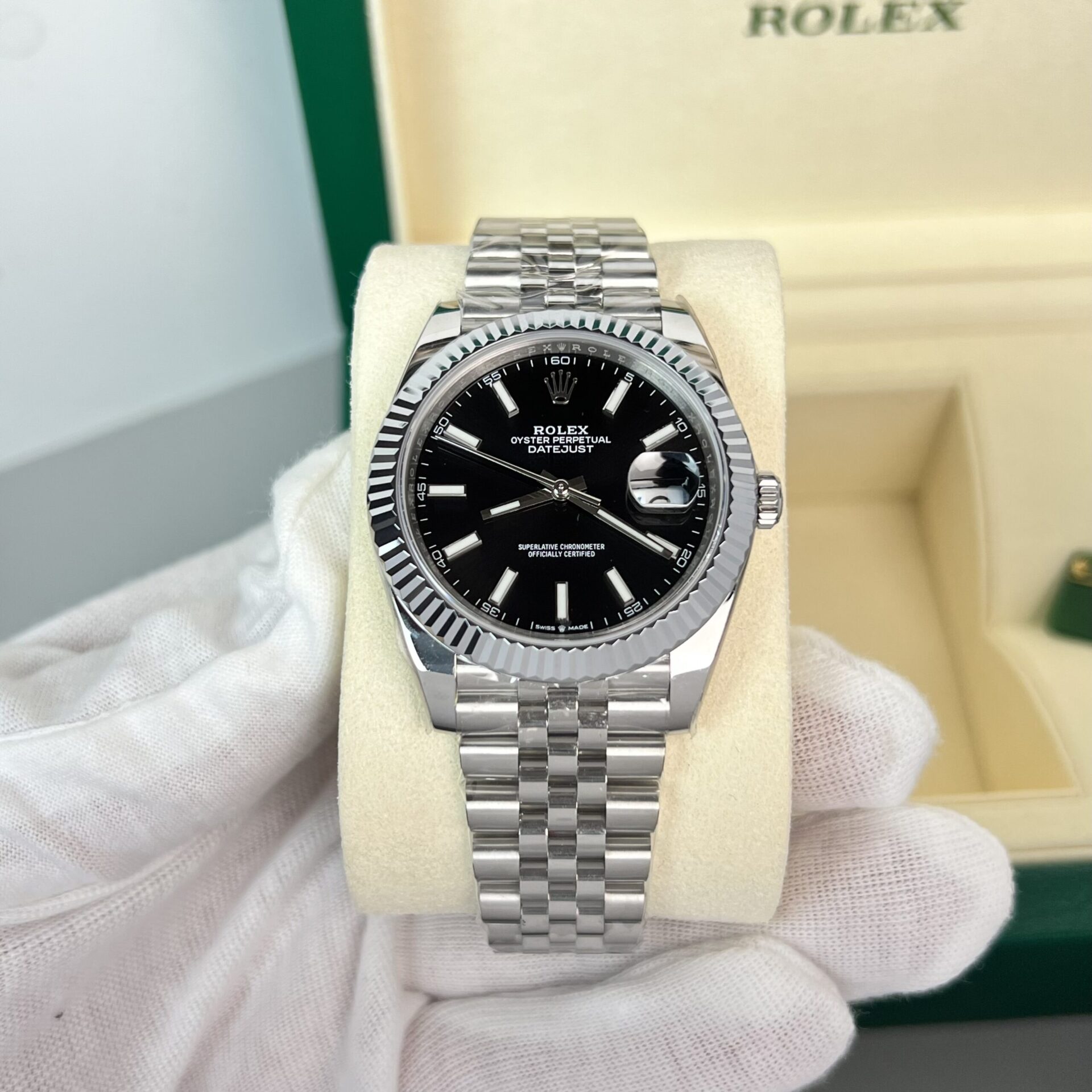 Rolex Replica 1:1 Watch DateJust 126334 Black Dial Clean Factory 41mm - Top club