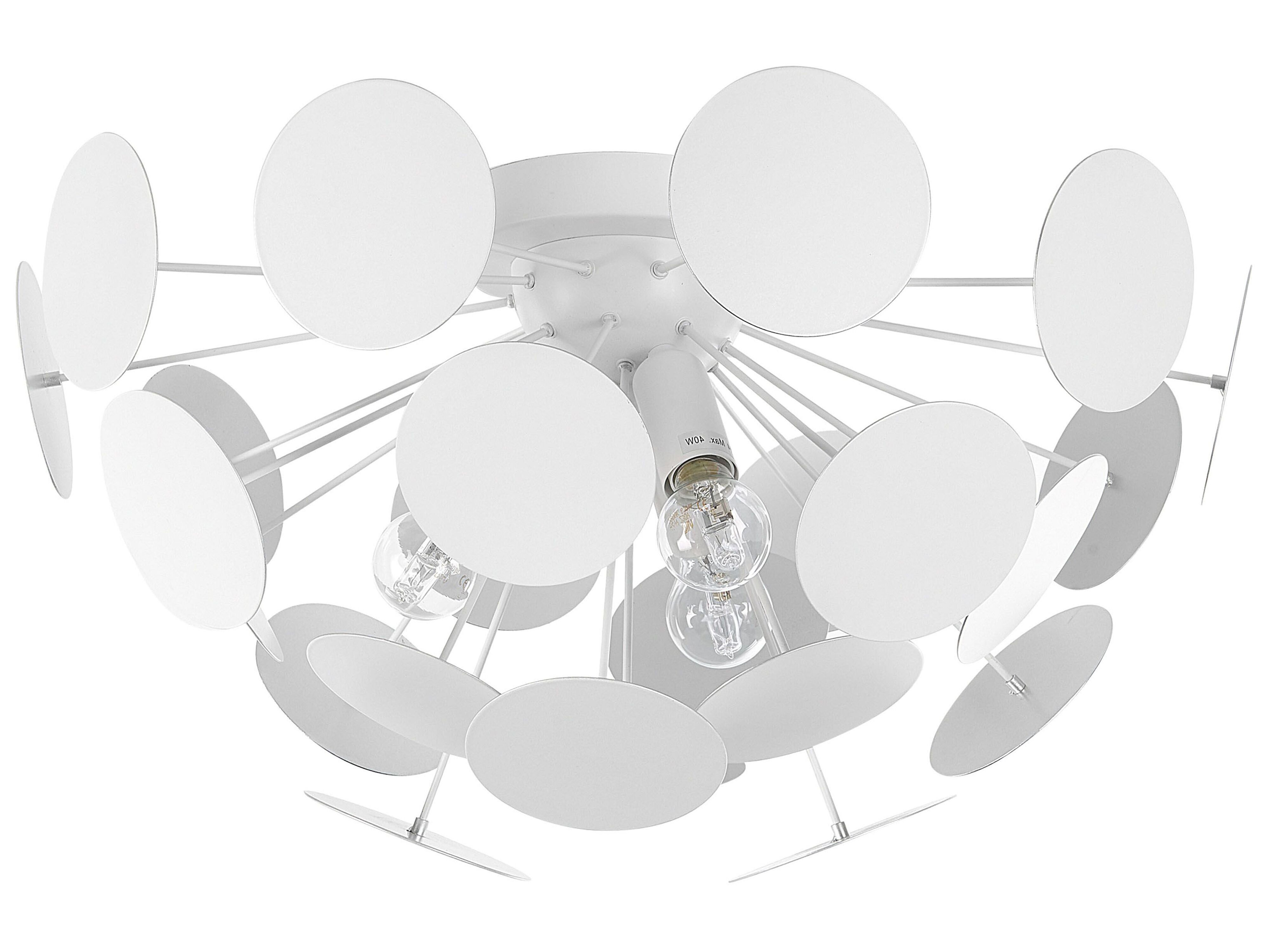 Ceiling Lamp MARITSA Metal White