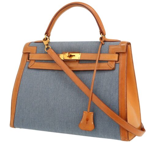 Hermès Birkin 30 cm handbag in blue jean togo leather1:1High-quality replica