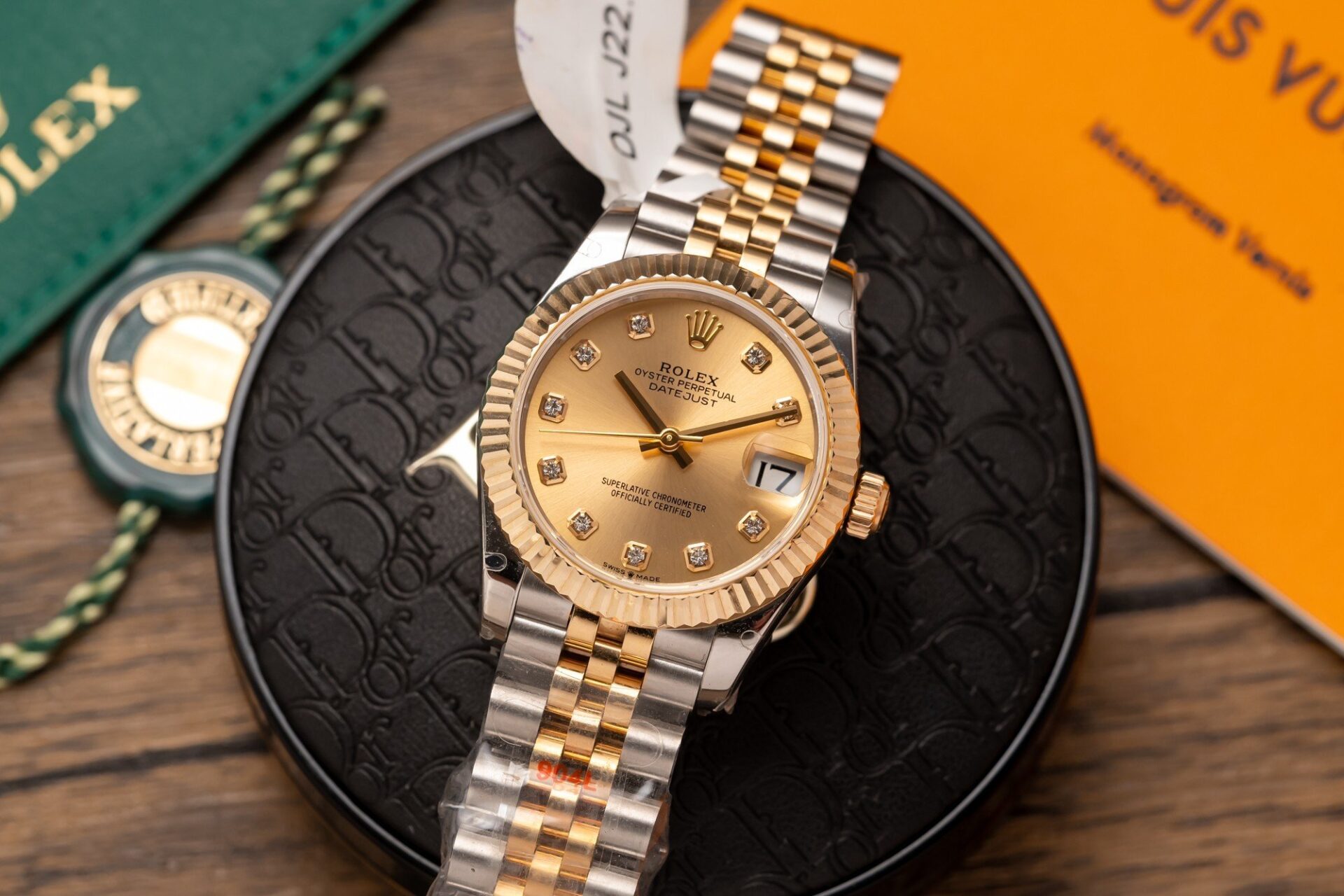 Rolex DateJust Best Replica Watch Gold Wrapped Jubilee Strap GM Factory 31mm - Elite Watch Atelier