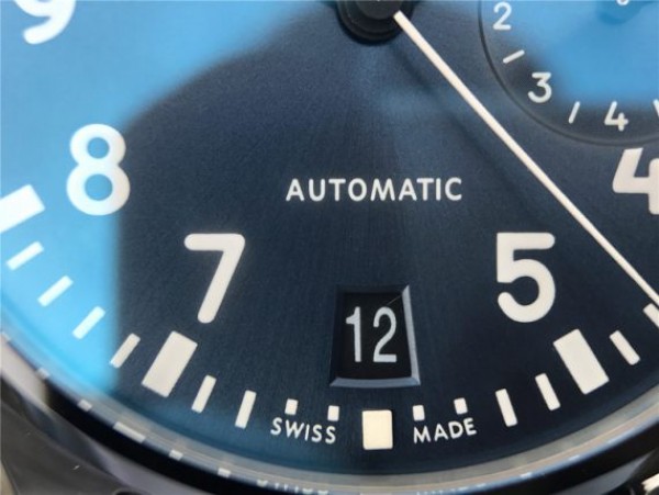 Replica IWC Big Pilot Real PR IW502003 Real Ceramic BOUTIQUE RODEO DRIVE ZF V2 Calfskin Strap A51111 - Top club