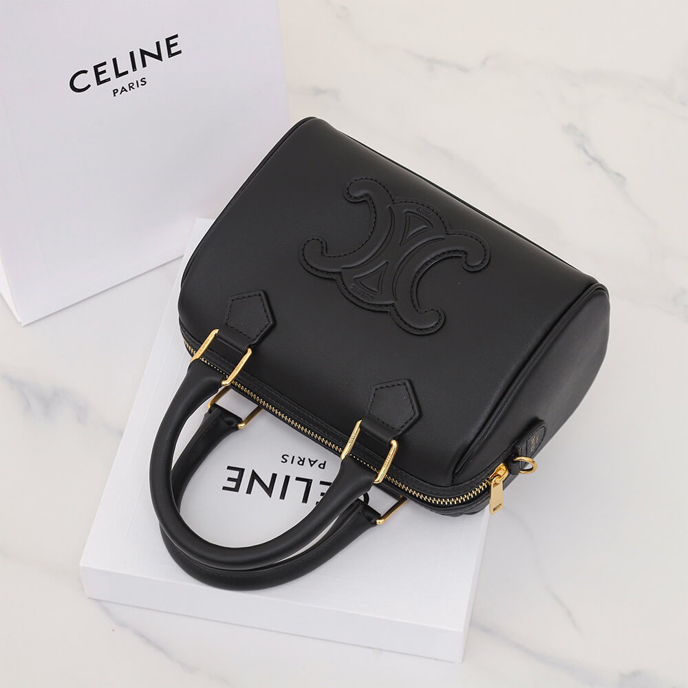 CELINE SMALL BOSTON IN Smooth Calfskin1:1High-quality replica