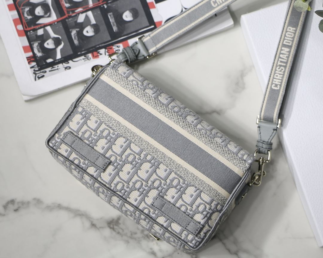 Small Diorcamp Bag Blue/Grey For Women‎ 9in/23cm CD1:1High-quality replica