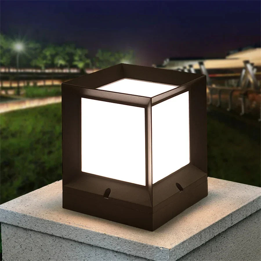 PillarBeam | Elegante Buitenpostlamp voor Ingangen