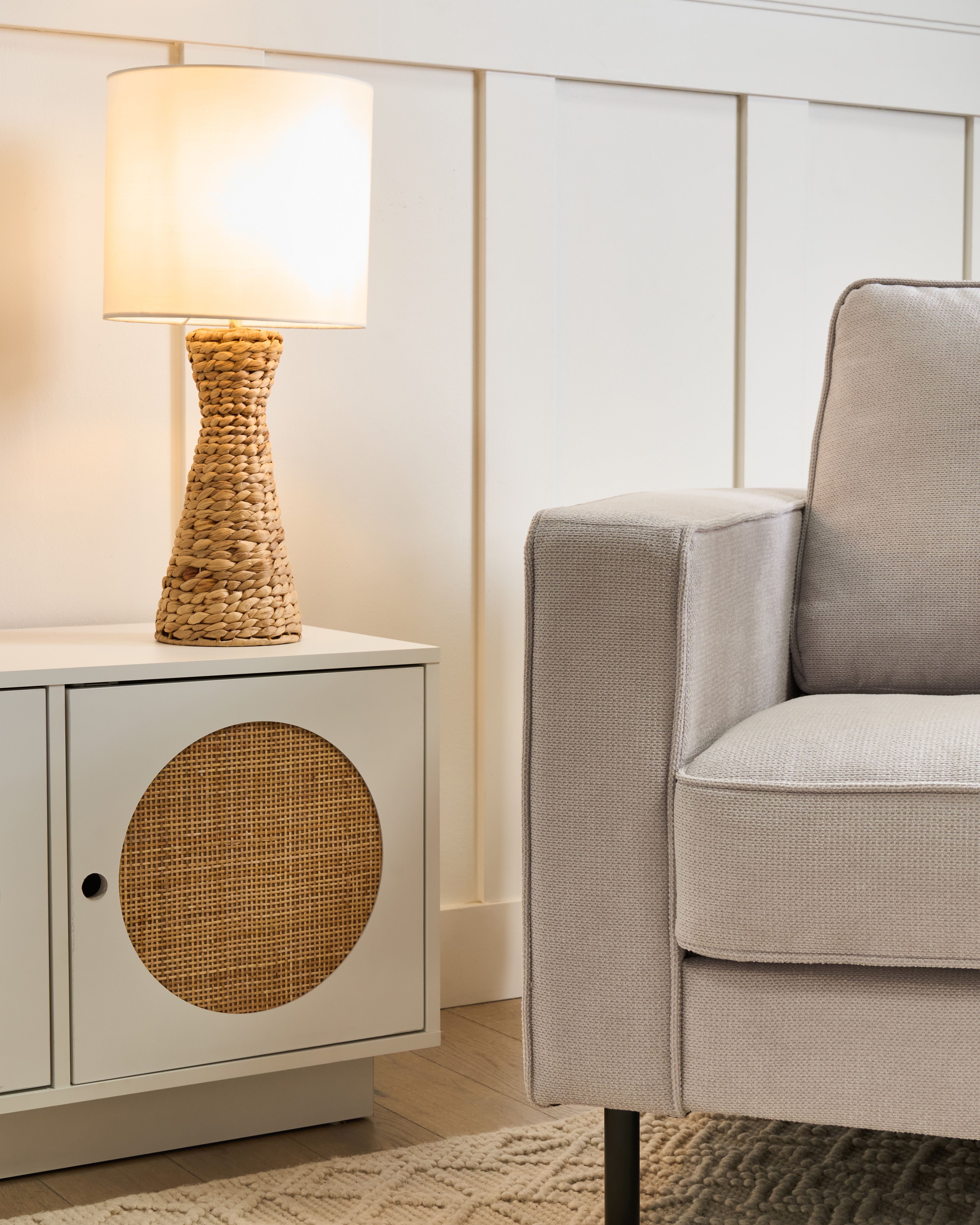 Table Lamp ATRAI Water Hyacinth Natural