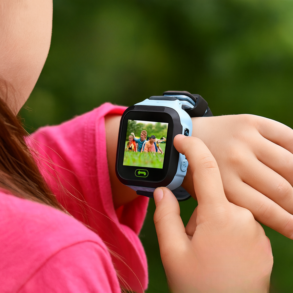 Interactieve Kindersmartwatch met Camera en LBS-Tracking – Kleurrijk en Kindvriendelijk voor Kinderen van 4-12 Jaar