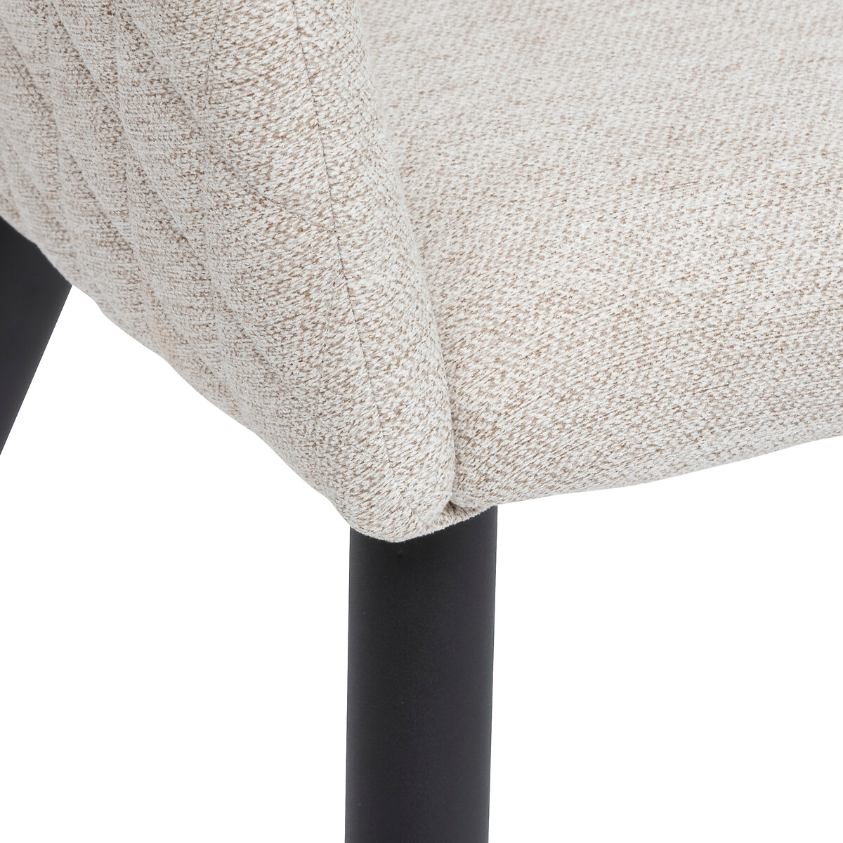 "Marlo" armchair Velvet, Beige