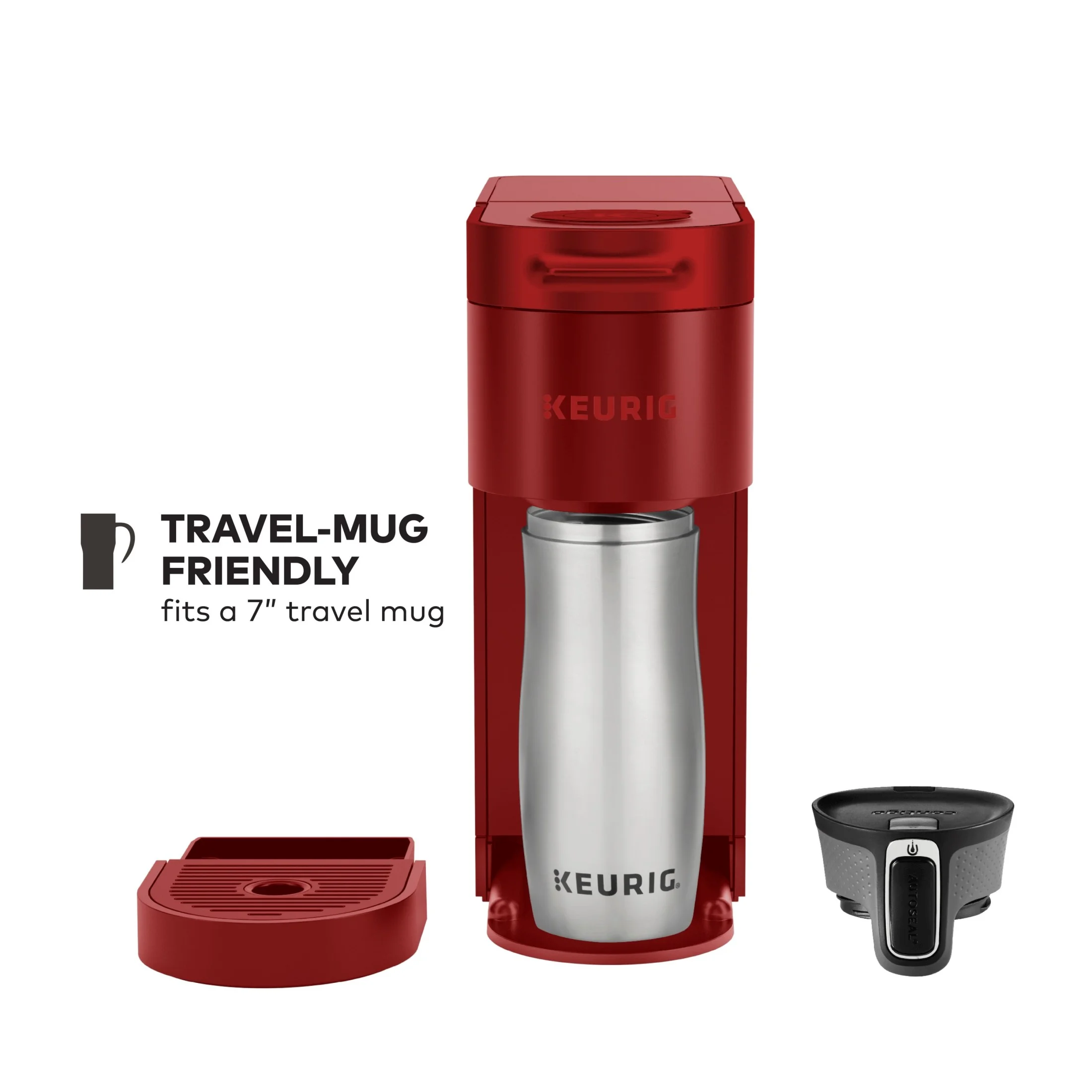 Keurig K-Slim Black Single-Serve K-Cup Pod Coffee Maker - Image 17
