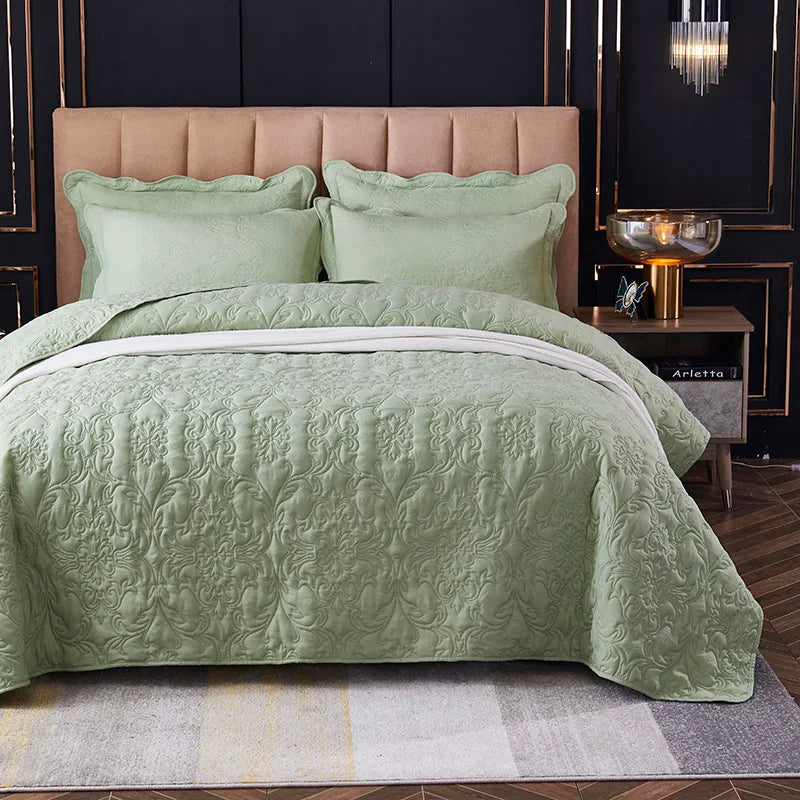 ElegantTouch - Wit Geïmpregneerd Katoenen Quilt
