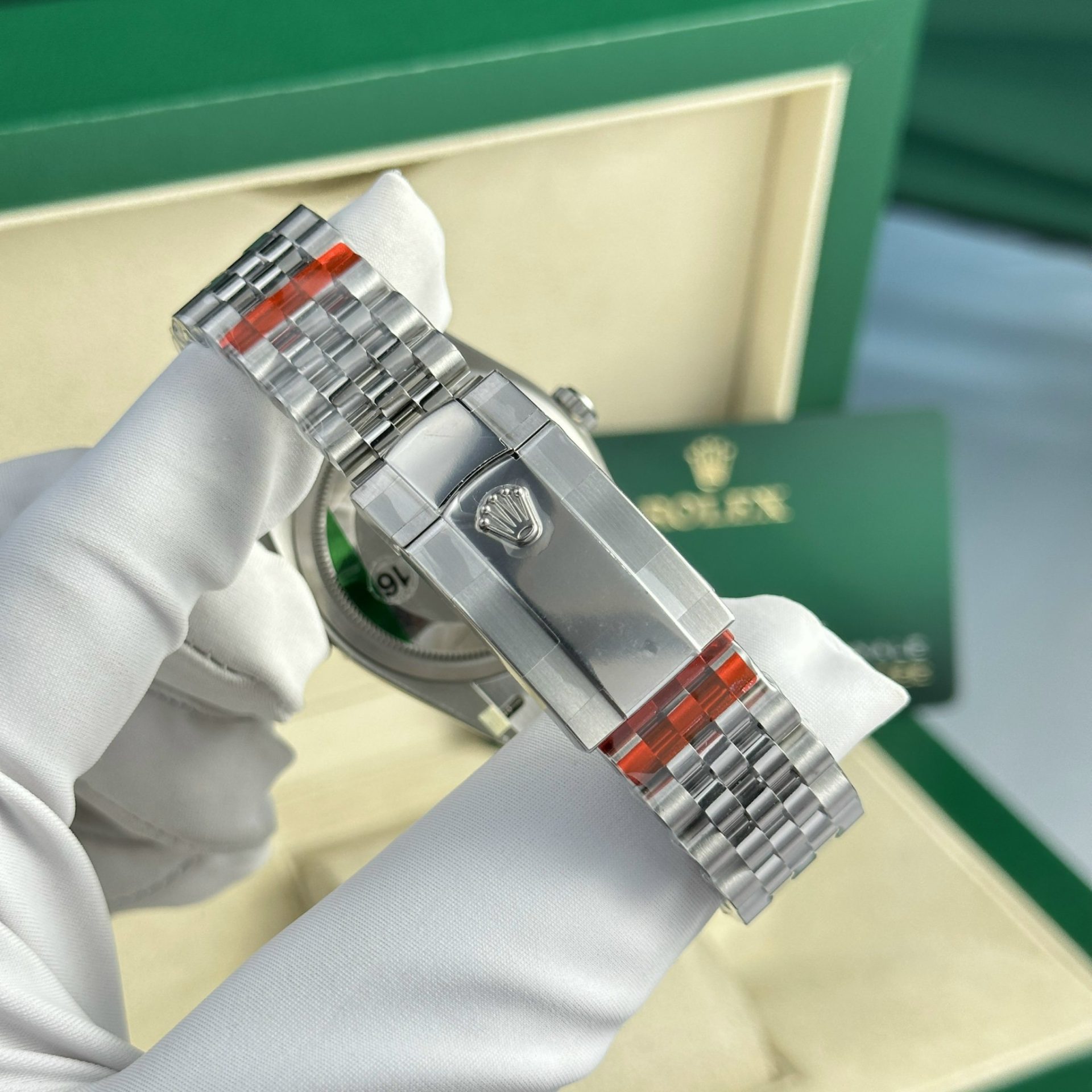 Rolex Replica Watch DateJust 126234 Dial Green VS Factory 36mm - Top club