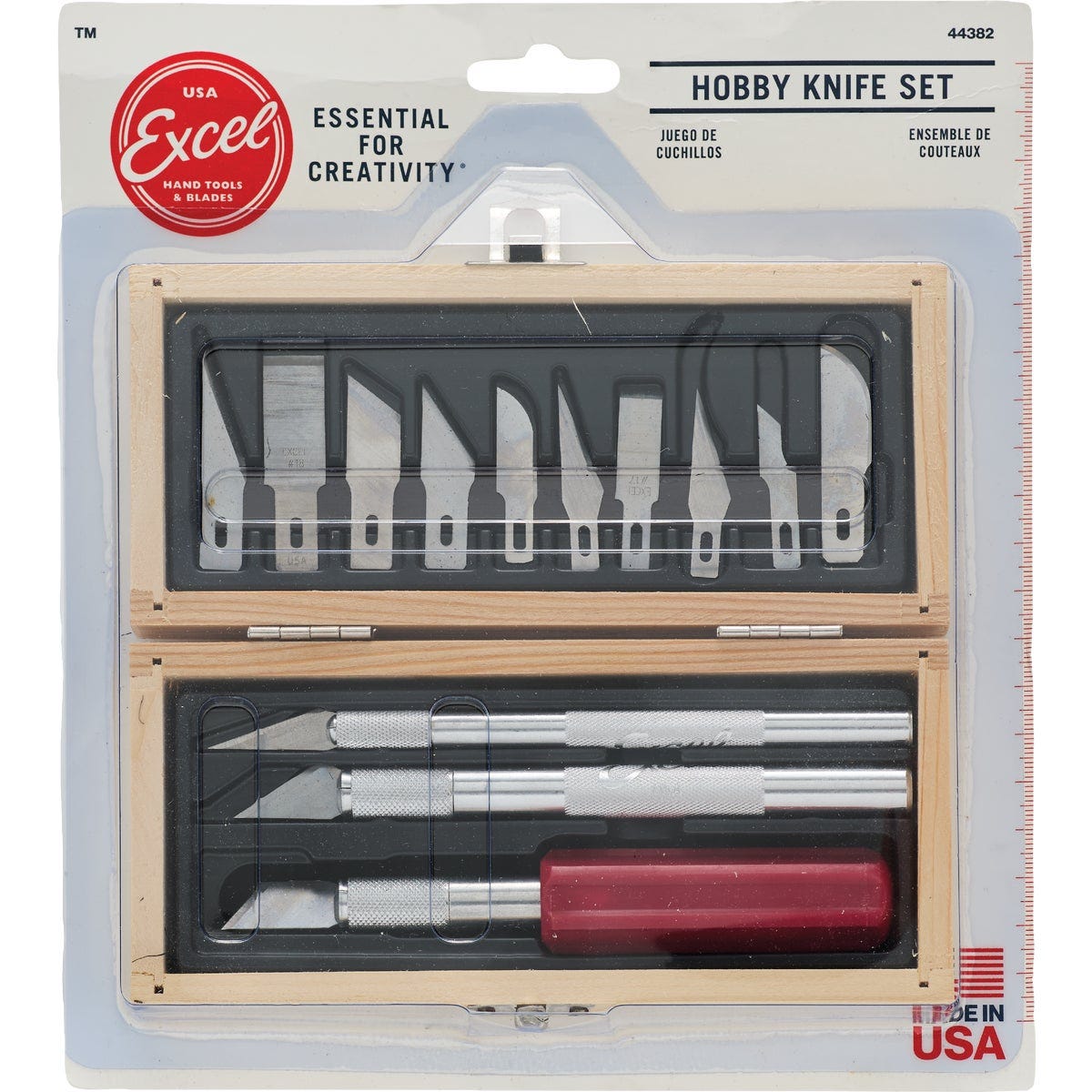 Excel Blades Hobby Knife Set - Boxed (16-Piece)