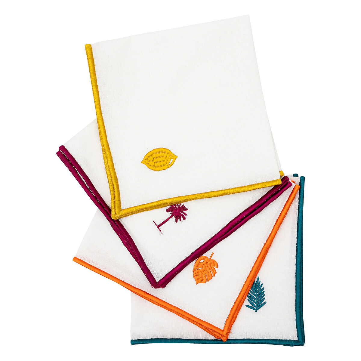 Towel "Yucatan" Cotton, White, 40x40 cm