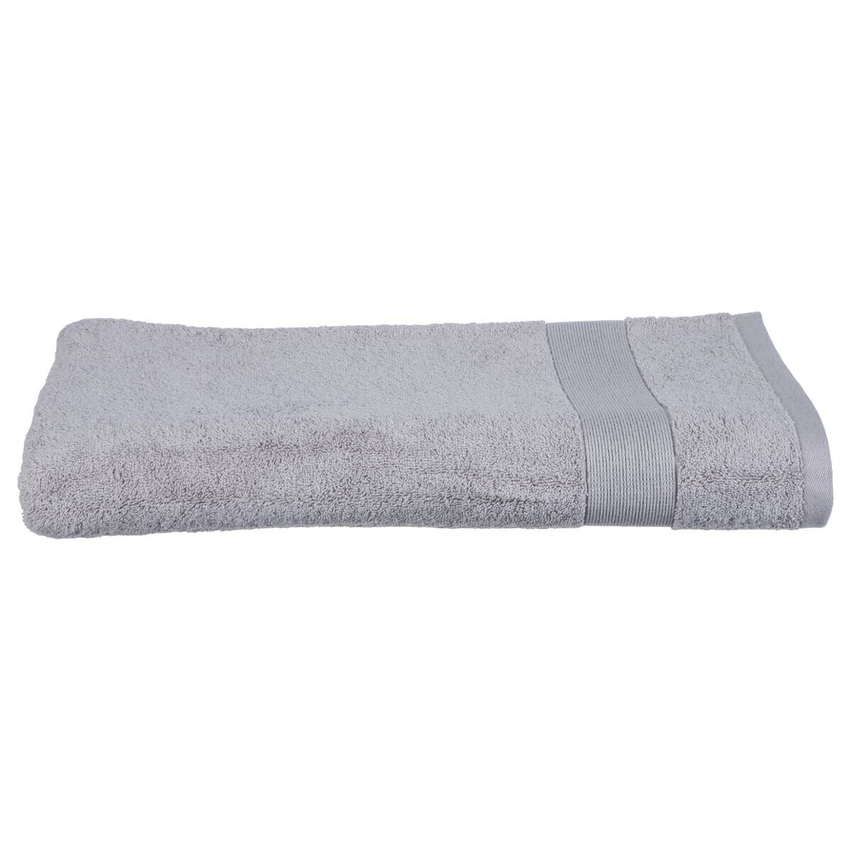 Bath sheet "Essential", cotton Cotton, Taupe Gray, 100x150 cm, 400 g/m&sup2;