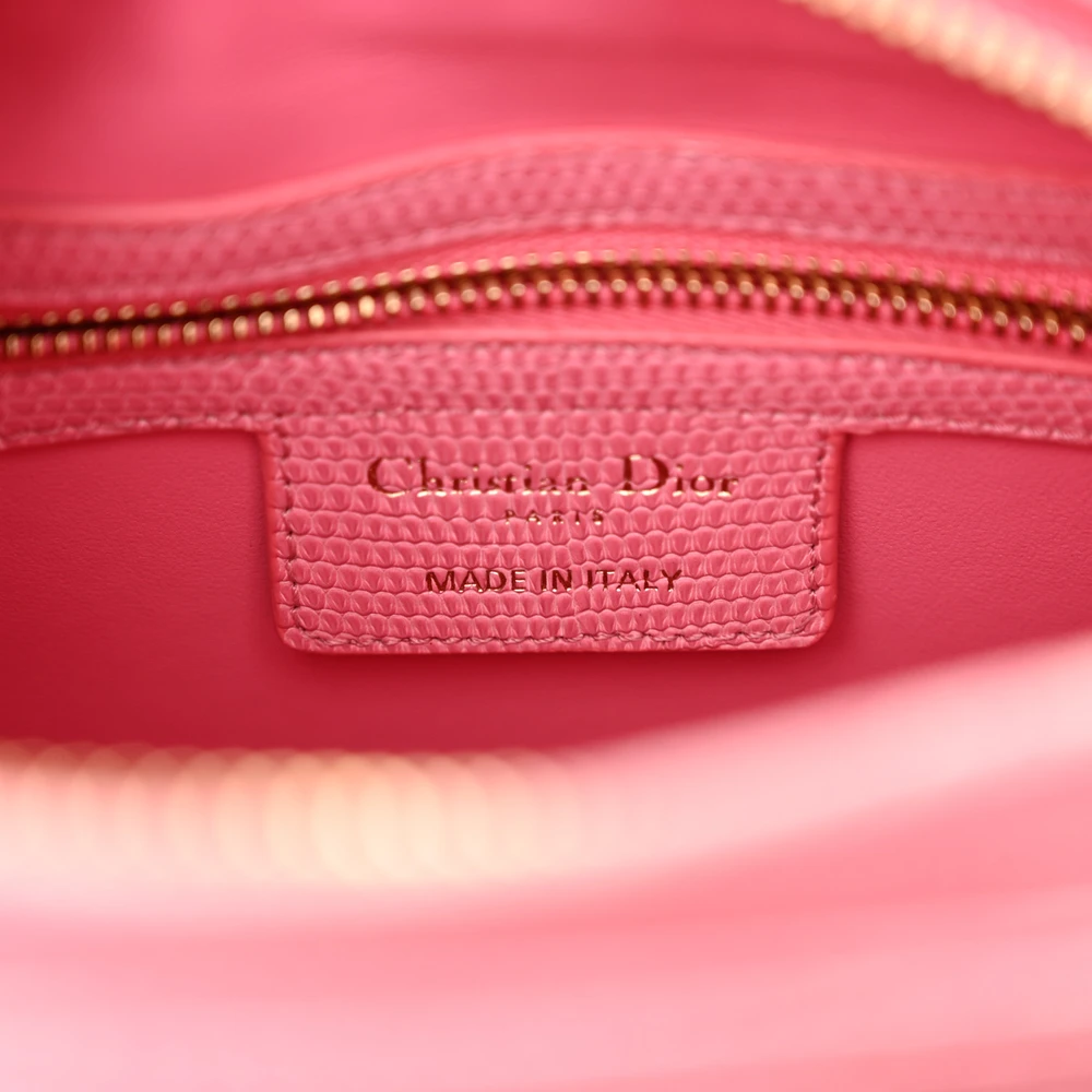 Stunning Dior Pink Lizard Leather Replica – Mirror Quality Guaranteed