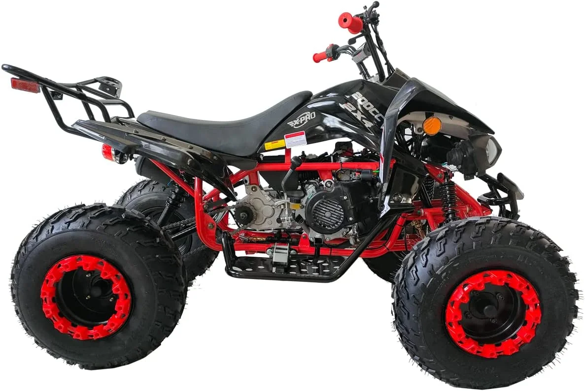 X-Pro Brand New 200cc Gas ATV, Automatic Transmission with Reverse LED Headlights Big 23"/22" Tires - Image 9