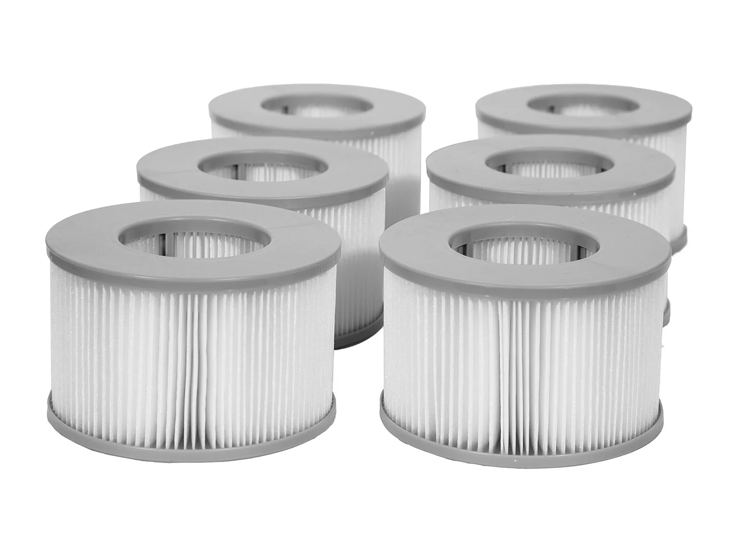 Lot de 6 cartouches filtrantes pour spa gonflable Mspa - MSPA