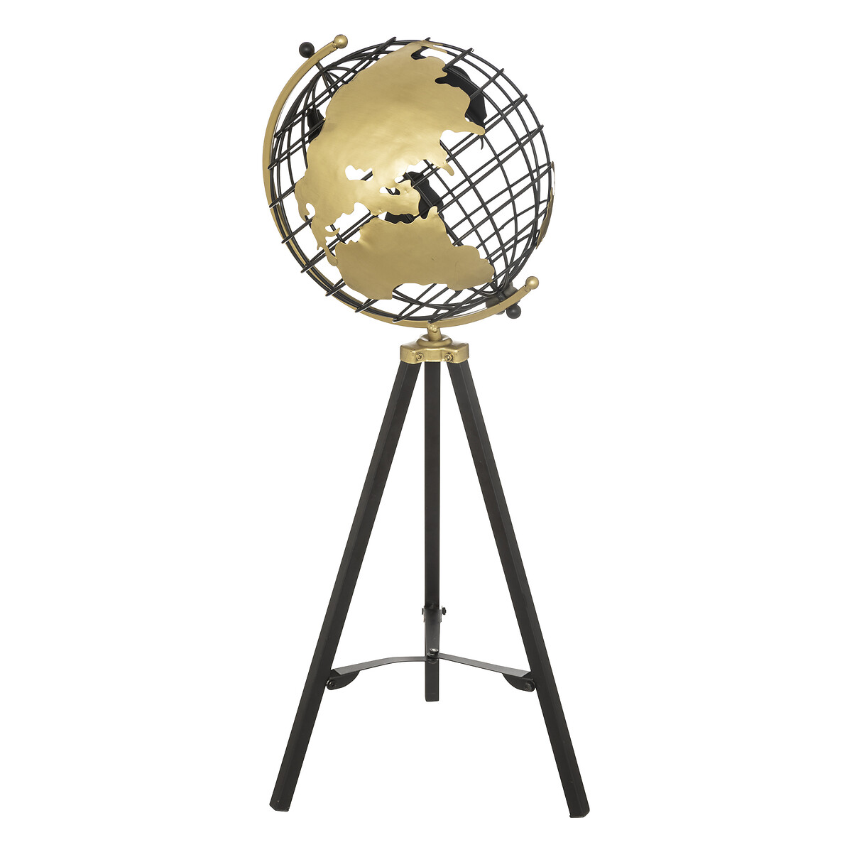 Globe "Ramon", metal Black, 70 cm
