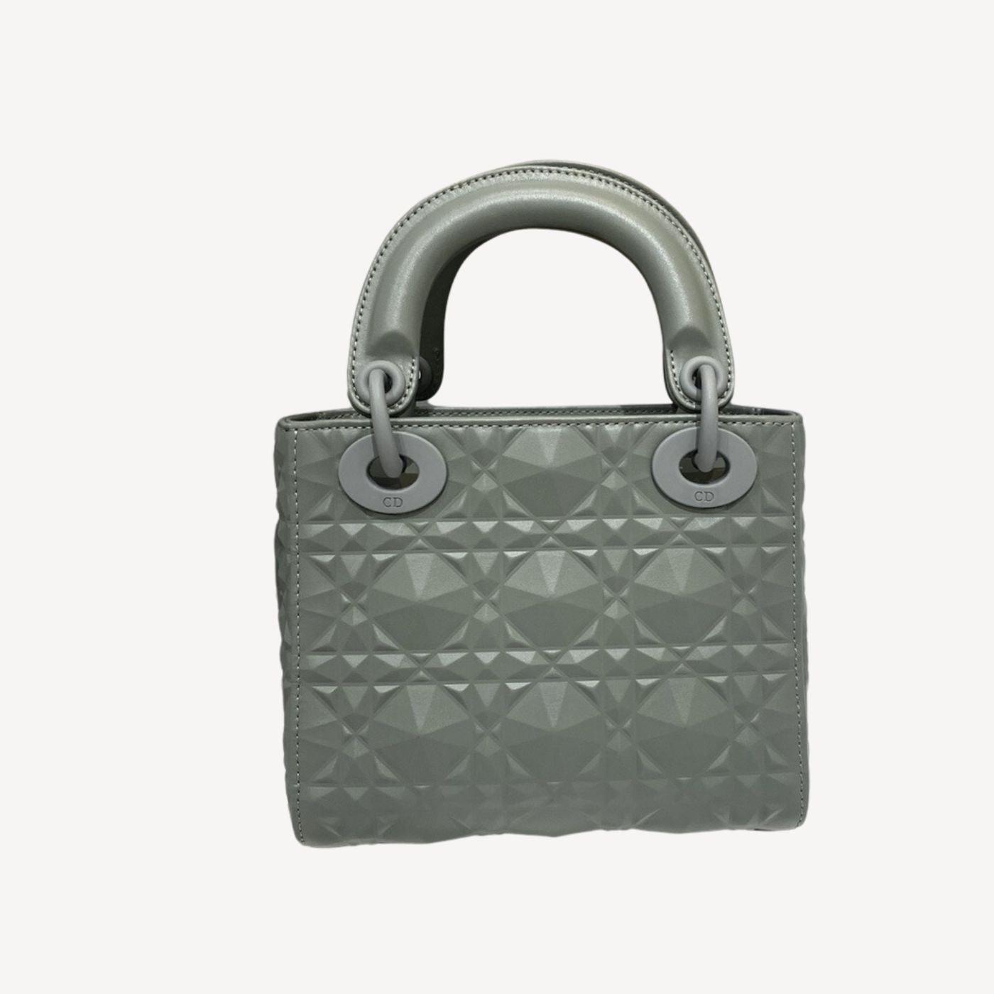 Dior Christian Dior Mini Lady Bag Grey For Women 6.5in/17cm1:1High-quality replica