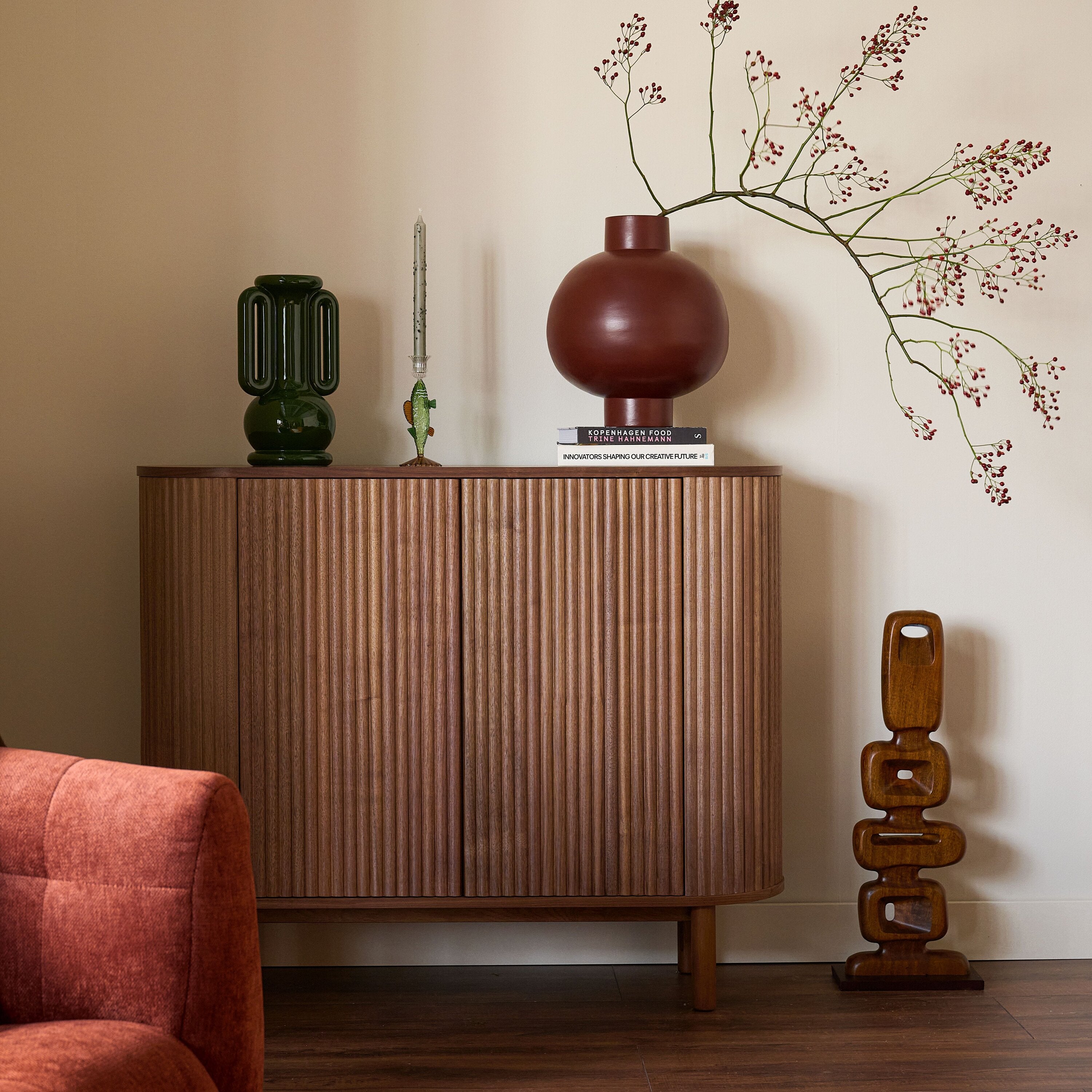 Blokker Freya Dressoir - Walnoot