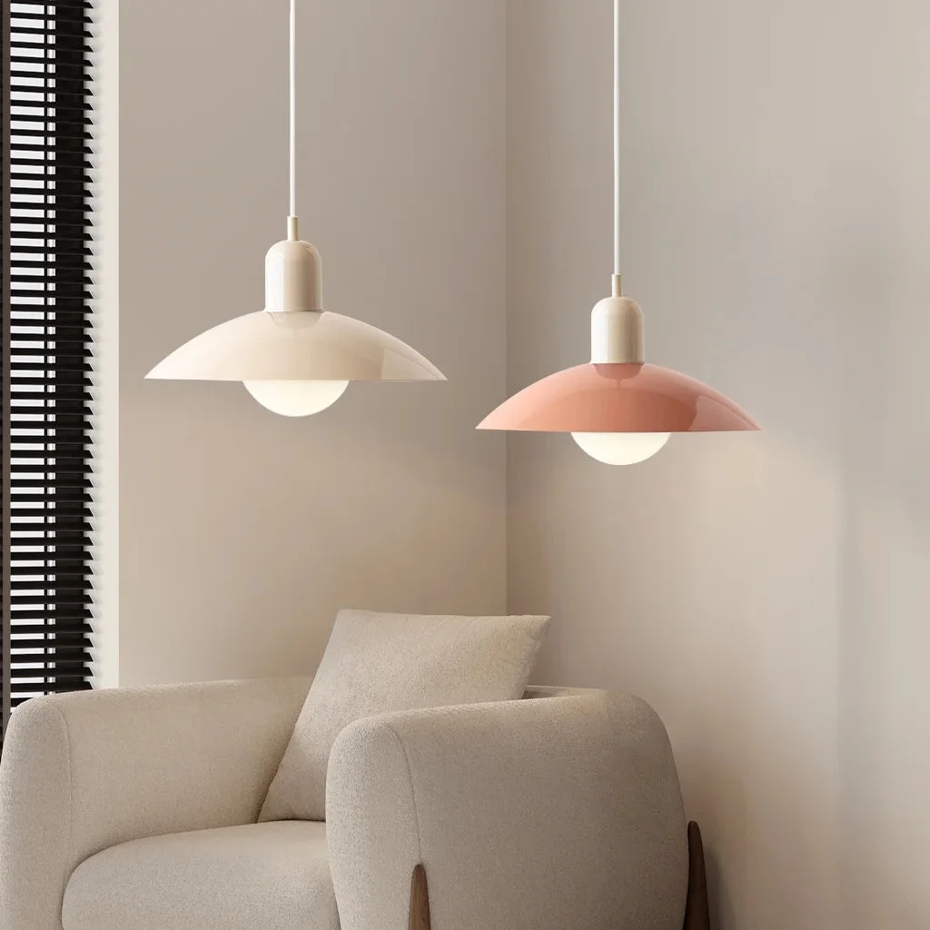 Arturesthome Mid Century Colorful Macaron Bauhaus Pendant Light