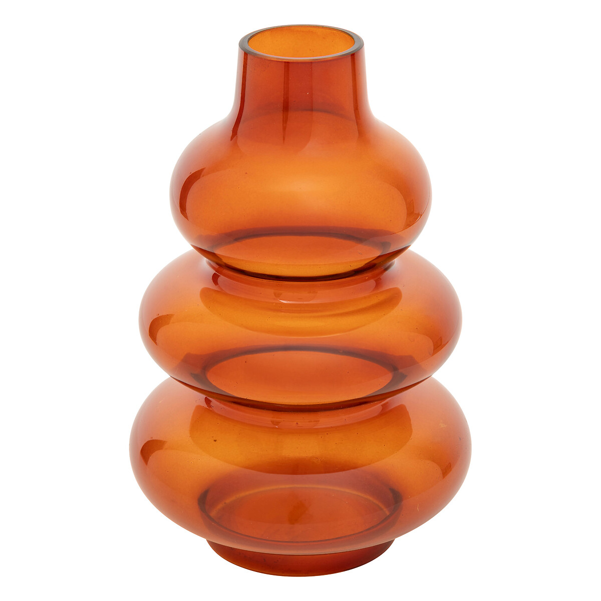 Vase "Clothilde" Amber, H. 22 cm