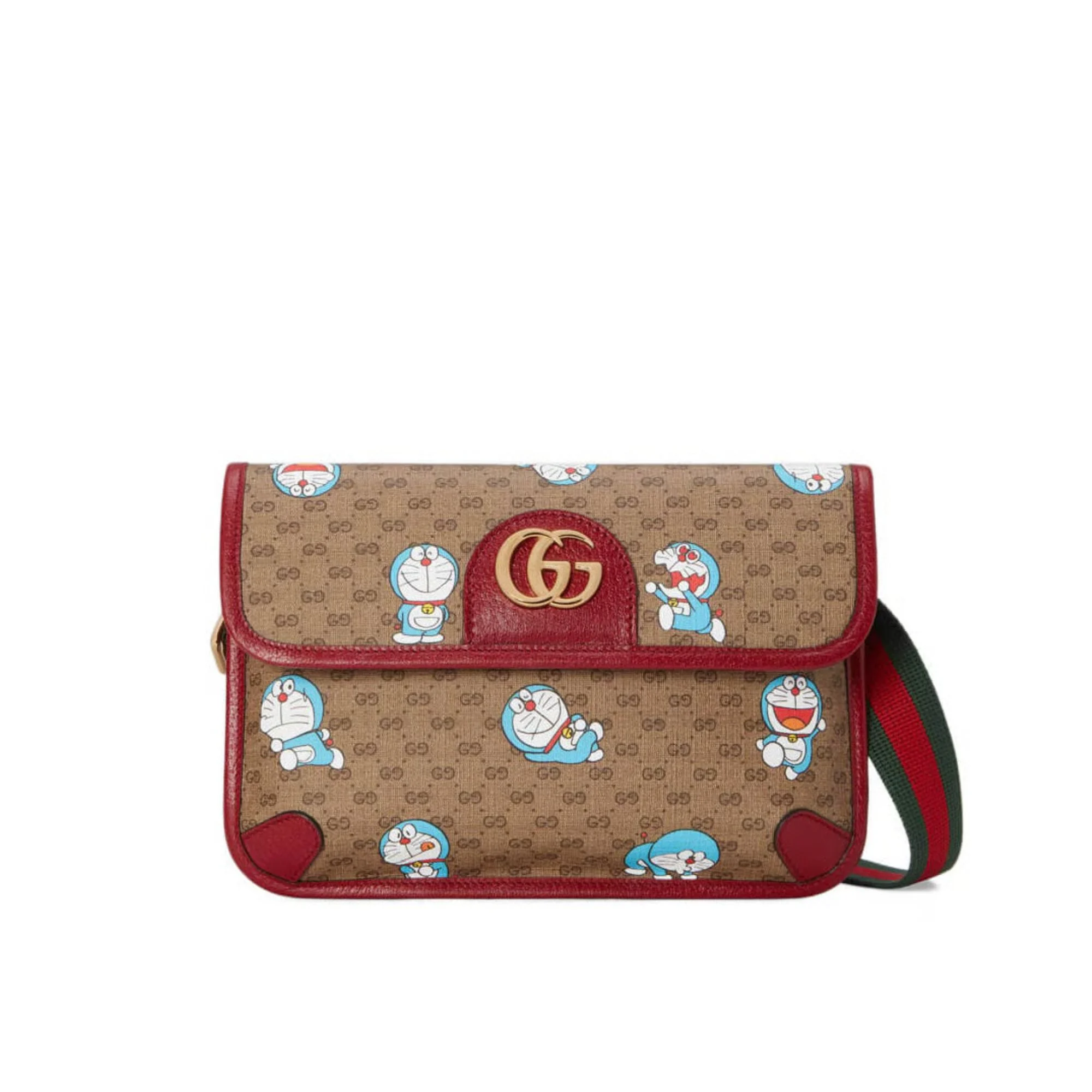 Gucci x Doraemon Small Belt Bag ‘Ivory’ 24cm1:1High-quality replica