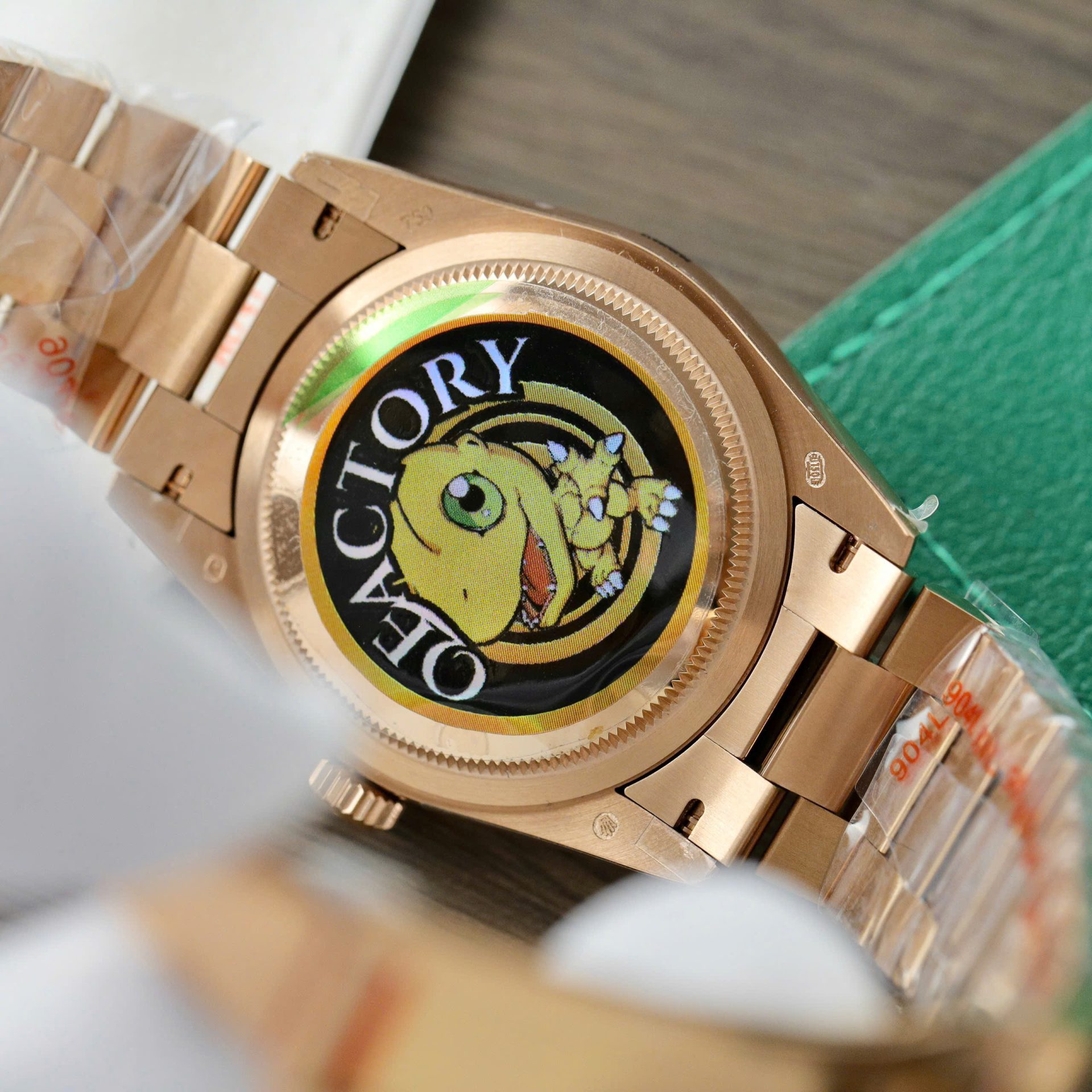 Rolex Day-Date 128235 Replica Watch Dial Chocolate Weight 158gram QF Factory 36mm - Elite Watch Atelier