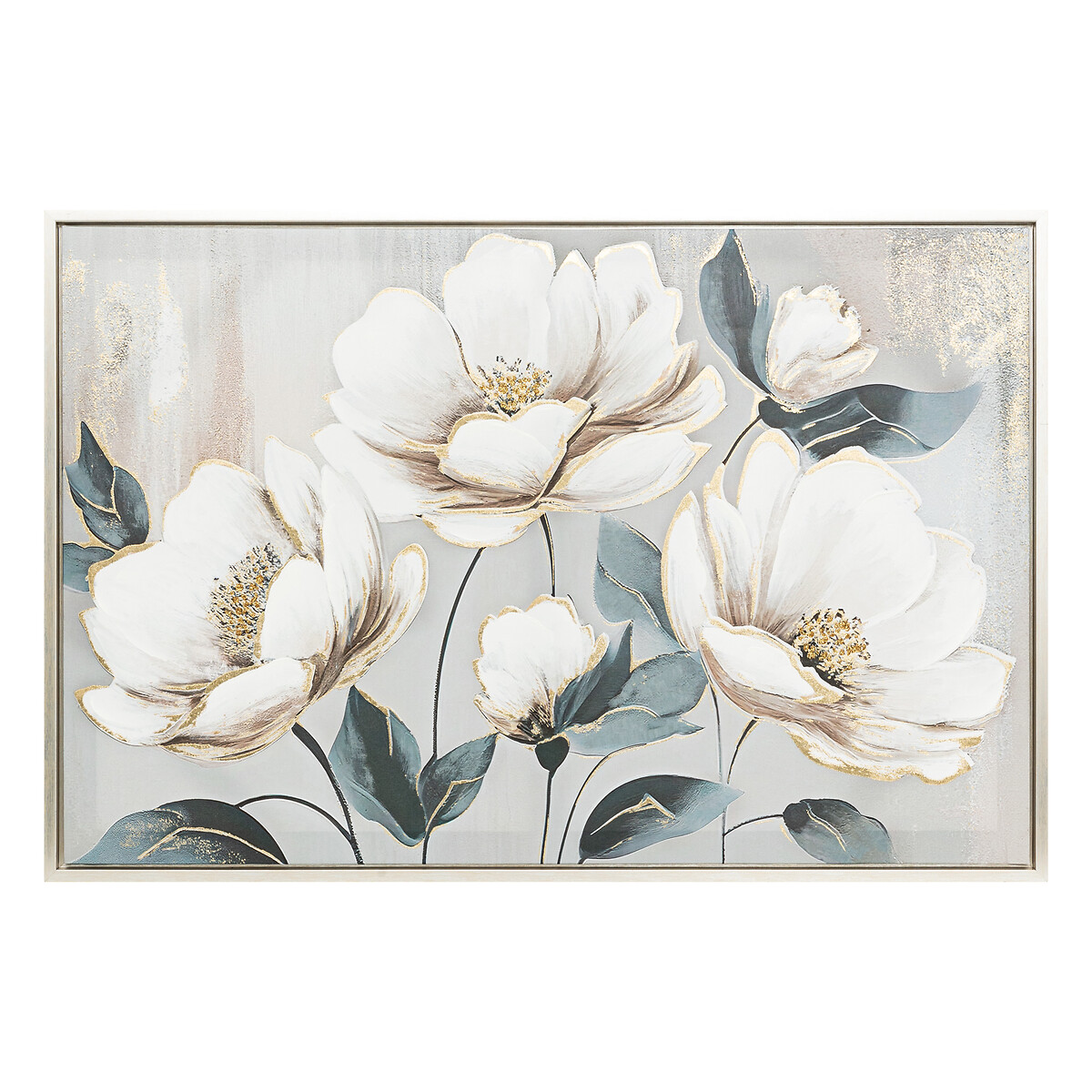 Painted framed canvas "Margaret" 90x60 cm