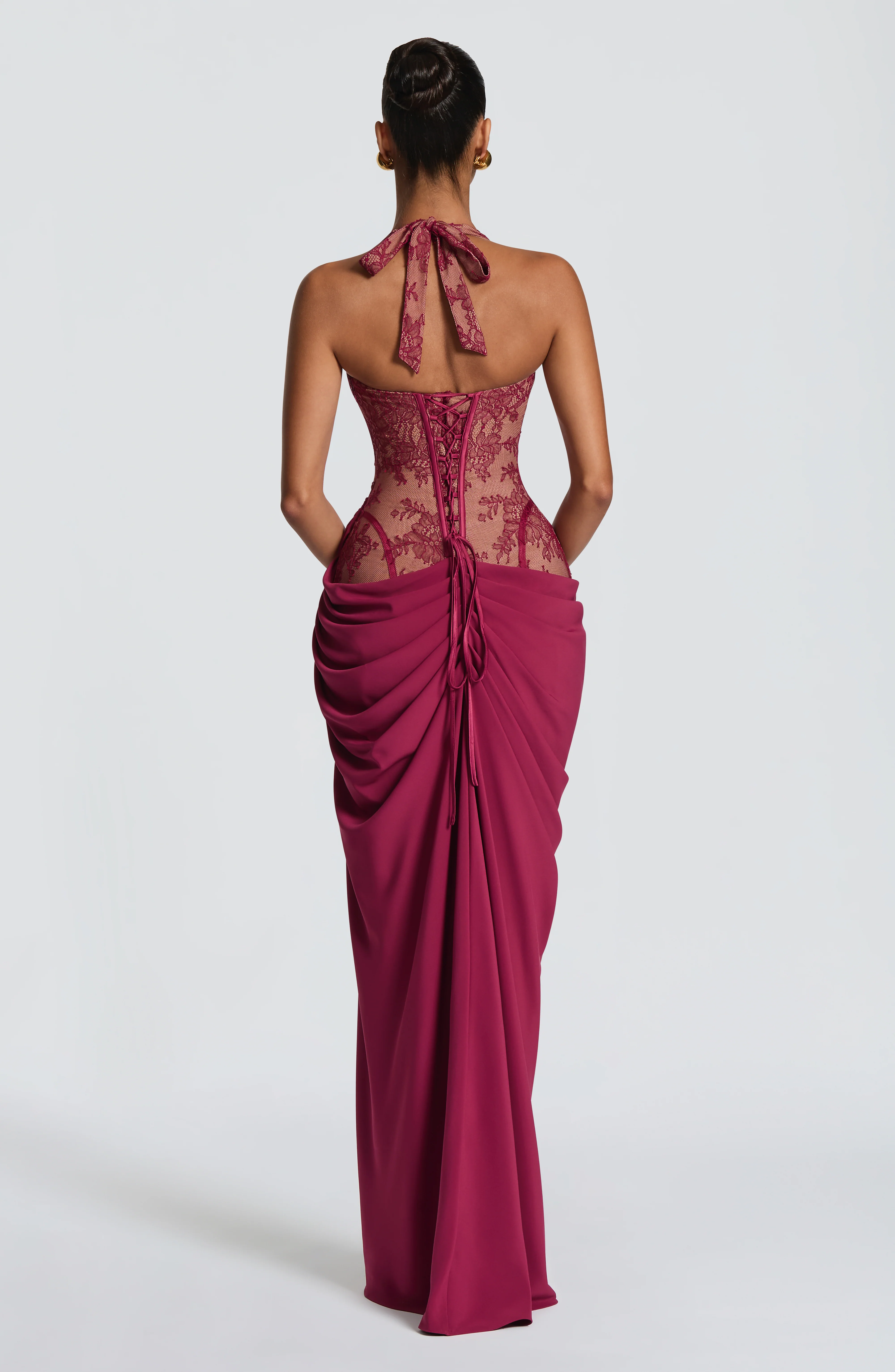 Bonita Maxi Dress - Mulberry