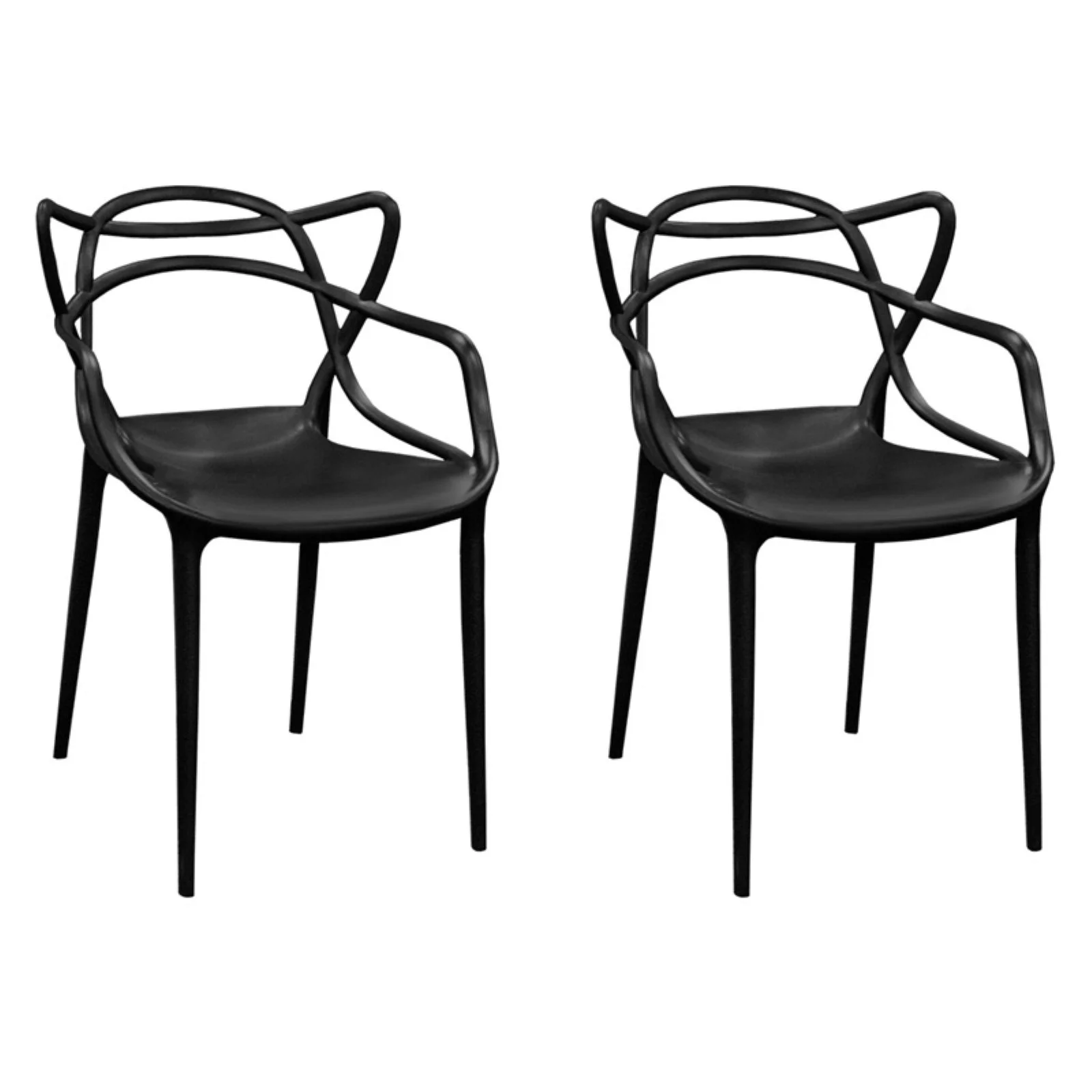 Loop Chair 2-pack, Yellow - Image 15