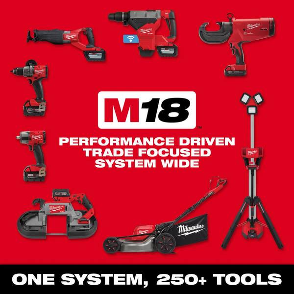 M18 18V Lithium-Ion Cordless Combo Tool Kit (6-Tool) with M18 Multi-Tool and 5.0 Ah Battery - Image 12