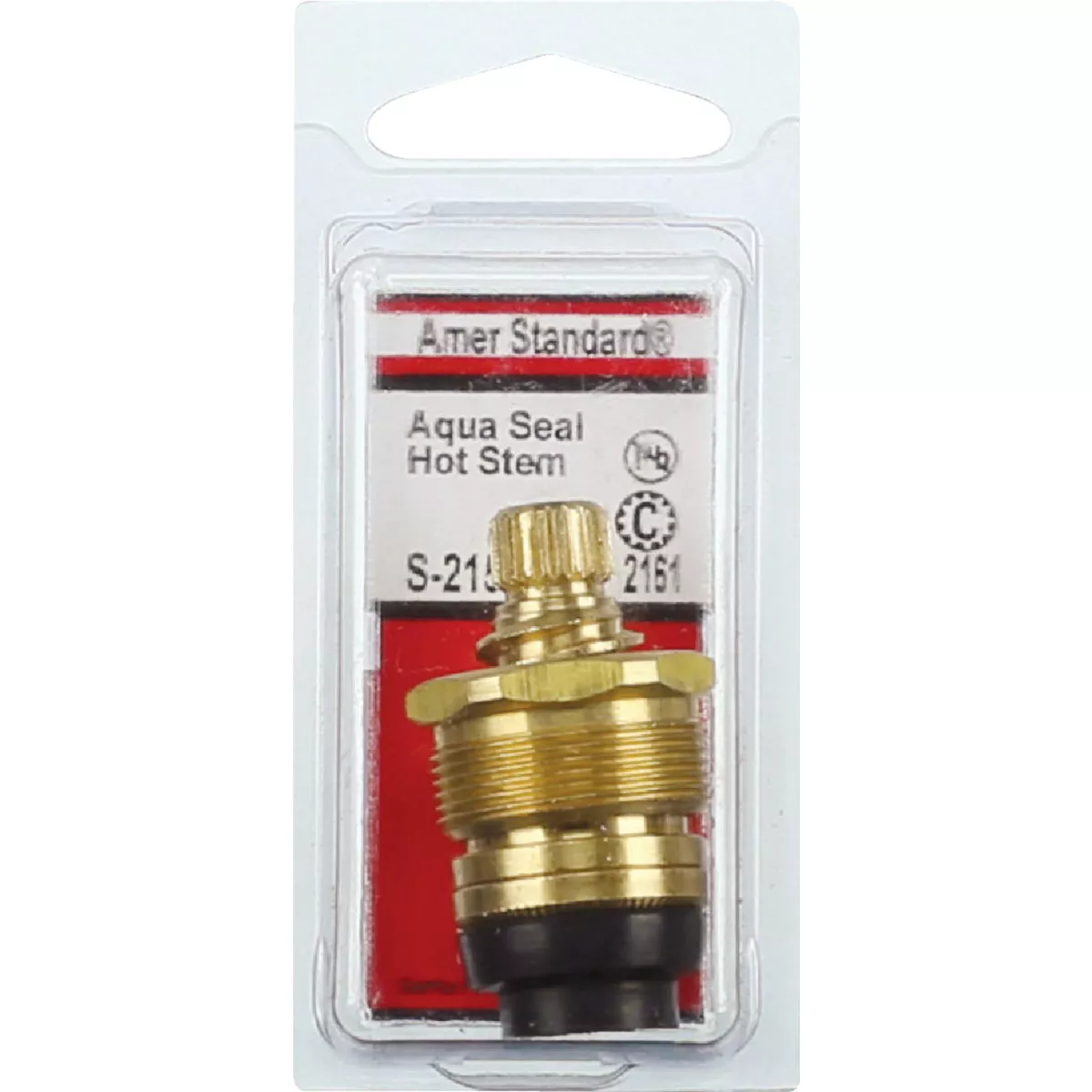 Lasco Hot Water American Standard Aqua Seal No. 2161 or No. 2162 Faucet Stem