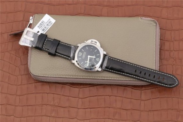 Replica Panerai PAM312 VSF Black Leather Strap P.9000 Super Clone - Top club