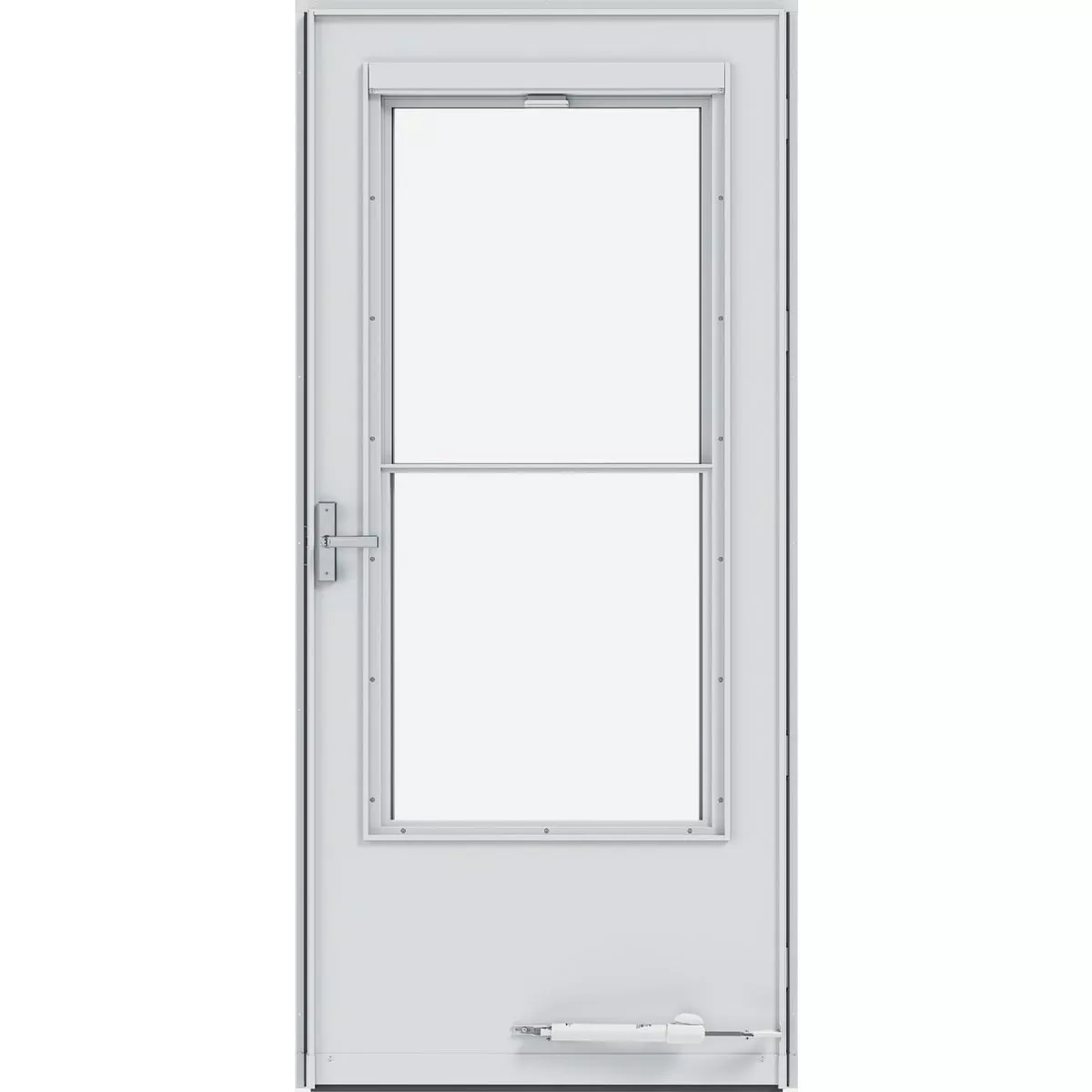 Larson Screenaway Lifestyle 2.0 36 In. White Midview Storm Door