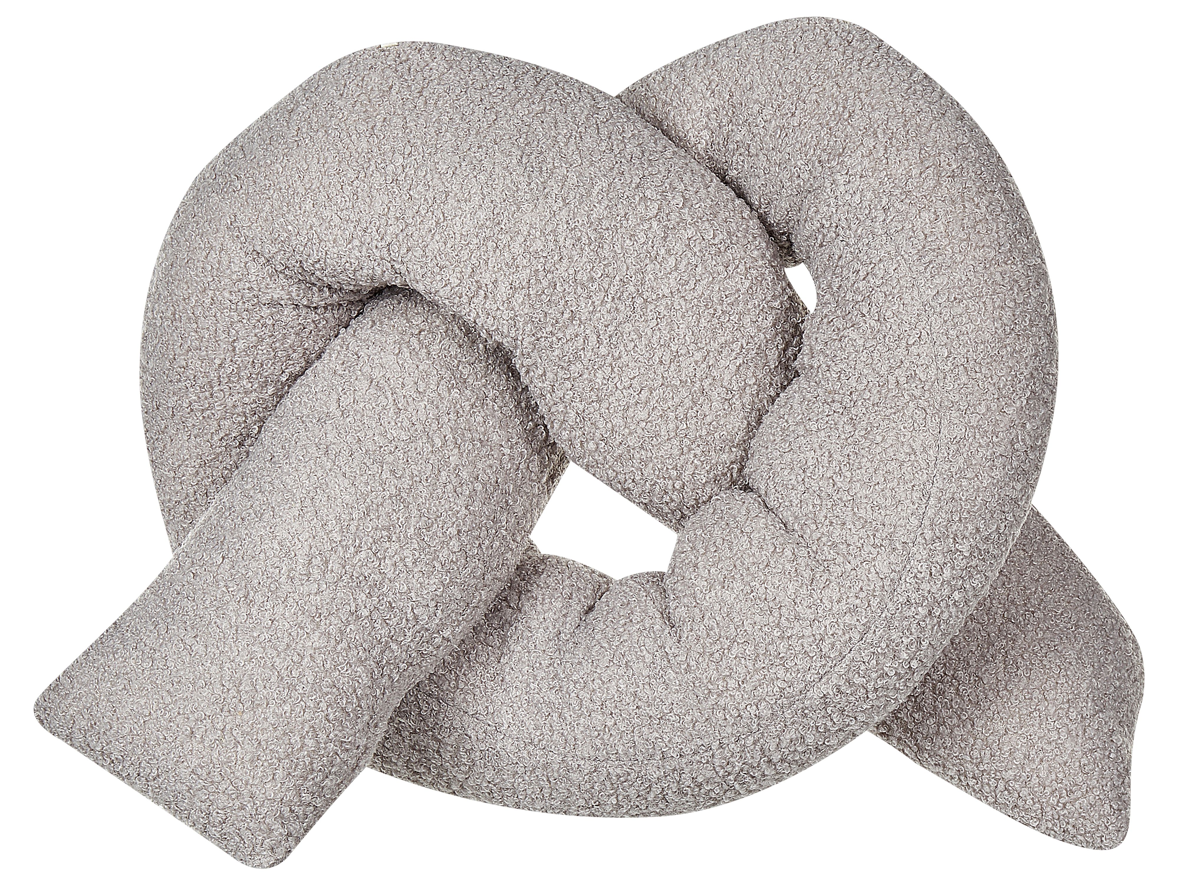 Throw Cushion GLADIOLUS Boucle 172 x 14 cm Grey Solid