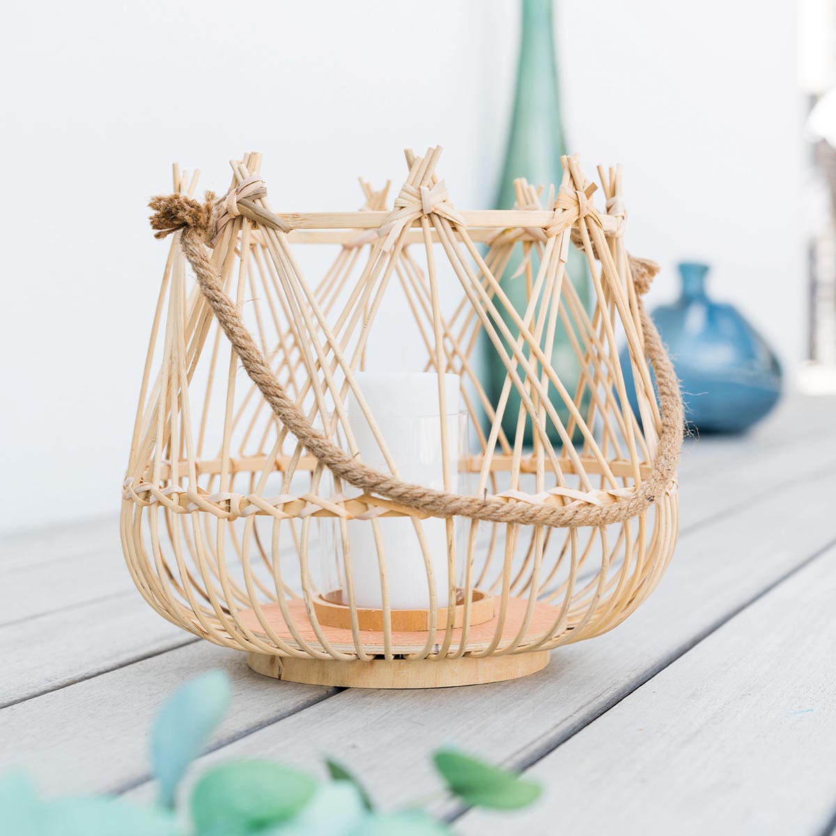 Lantern basket "Earth" H.31 cm