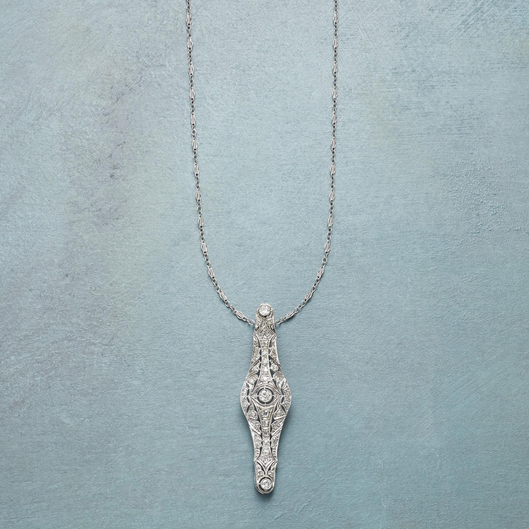 Maiden Vintage Pin Necklace - Sundance Clothing